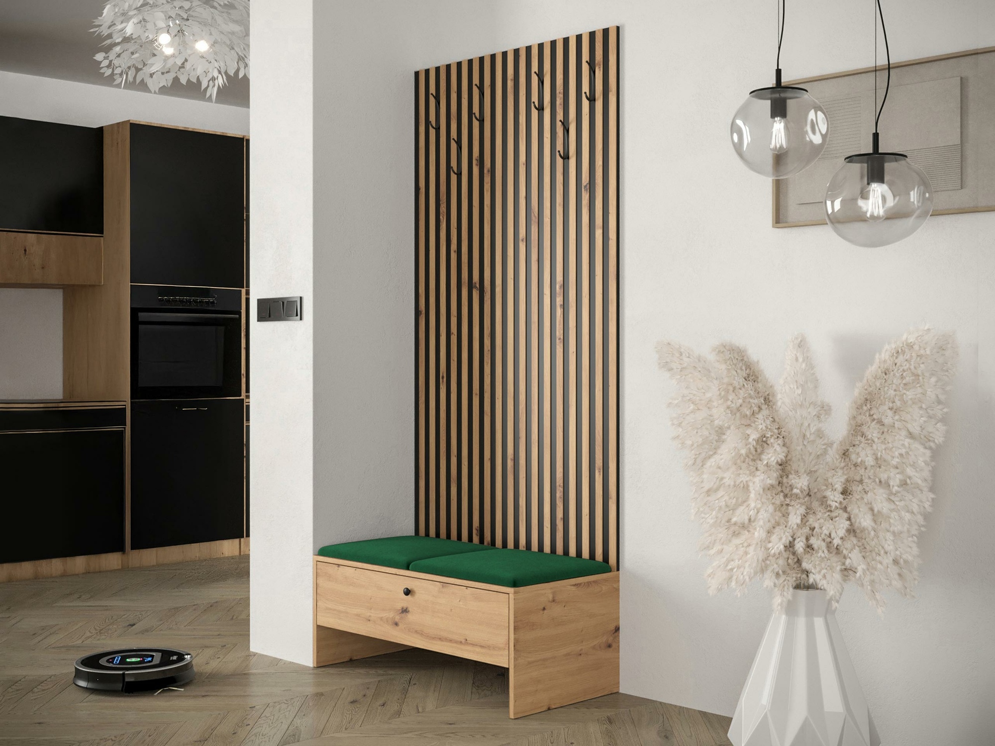 Hallway set Donio IV (Artisan oak + Manila 35)