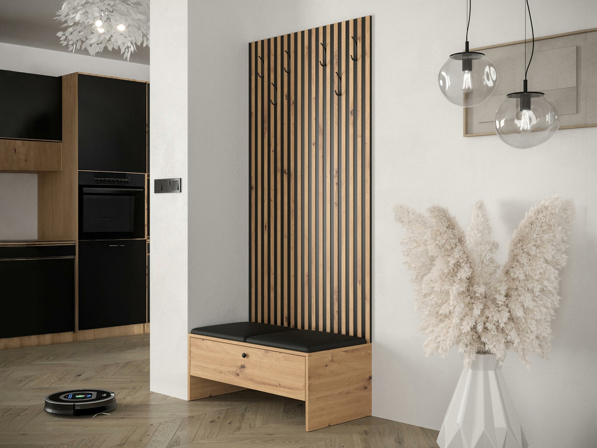 Hallway set Donio IV (Artisan oak + Soft 011)