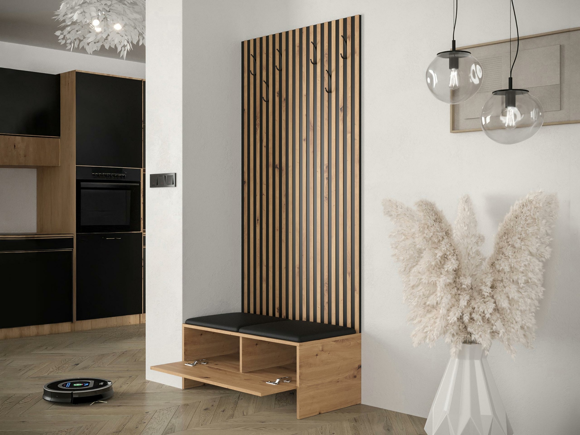 Hallway set Donio IV (Artisan oak + Soft 011)