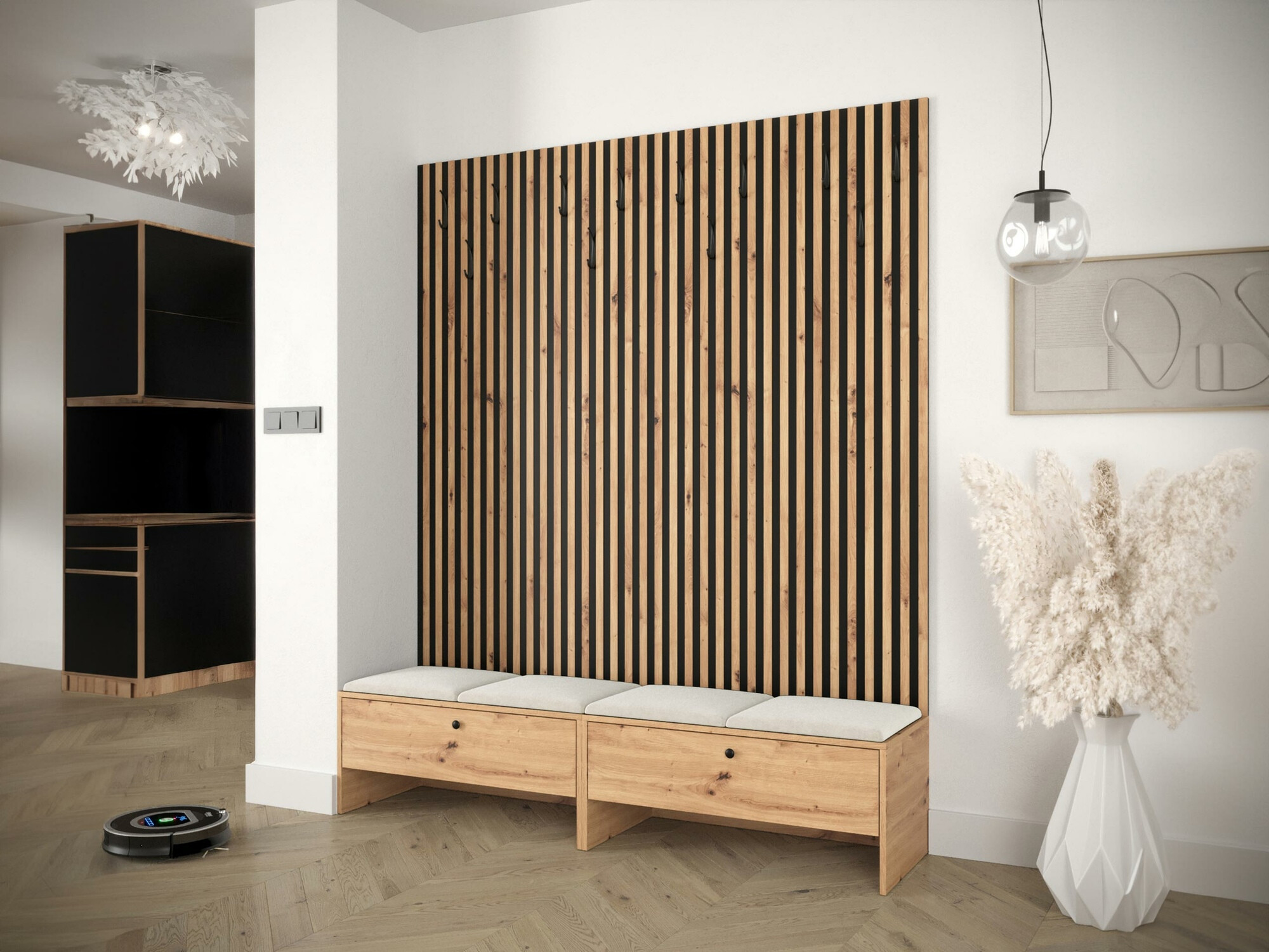 Hallway set Donio V (Artisan oak + Manila 02)