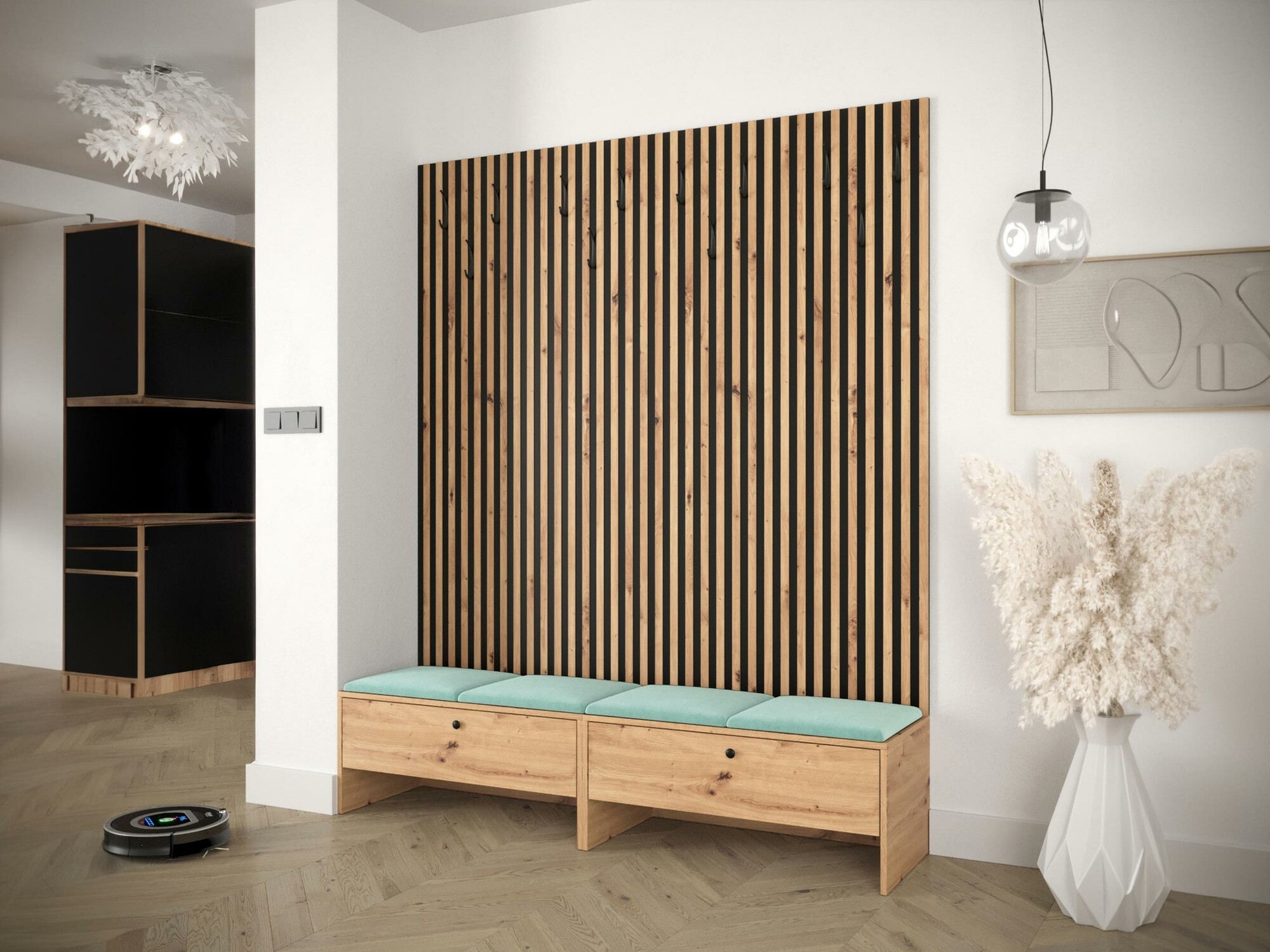 Hallway set Donio V (Artisan oak + Manila 11)