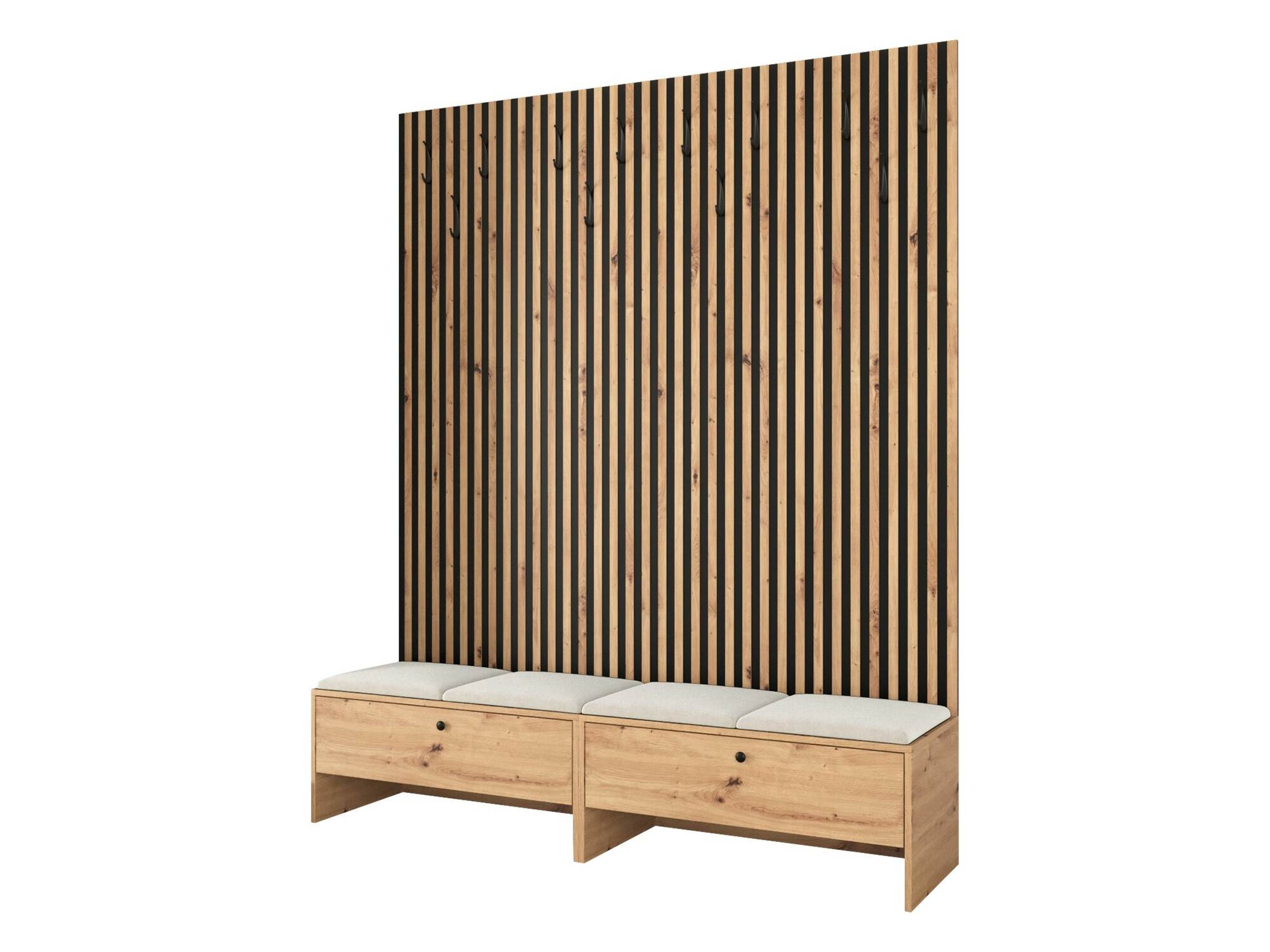 Hallway set Donio V (Artisan oak + Polo 872)
