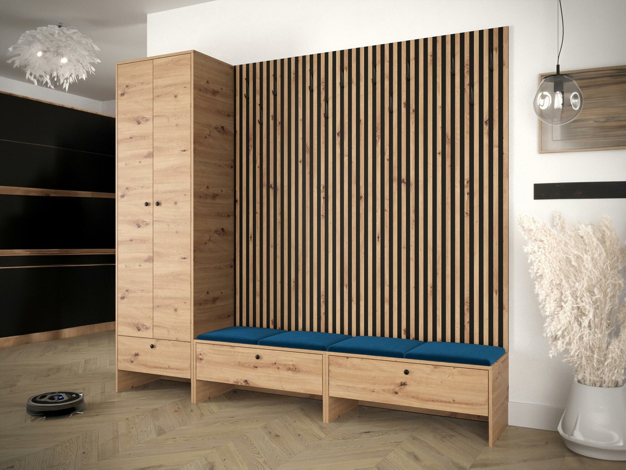 Hallway set Donio VI (Artisan oak + Manila 26)