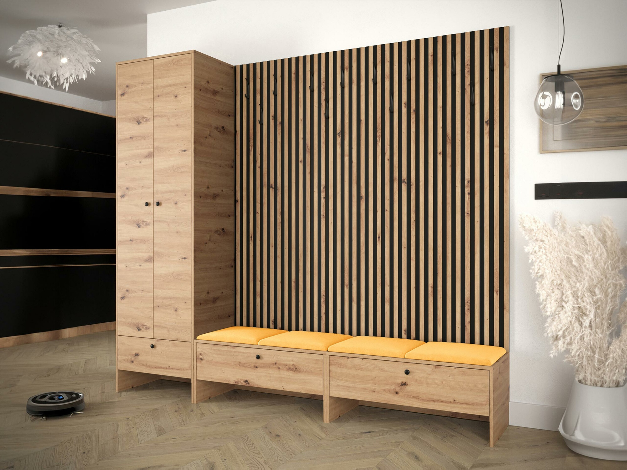 Hallway set Donio VI (Artisan oak + Manila 32)