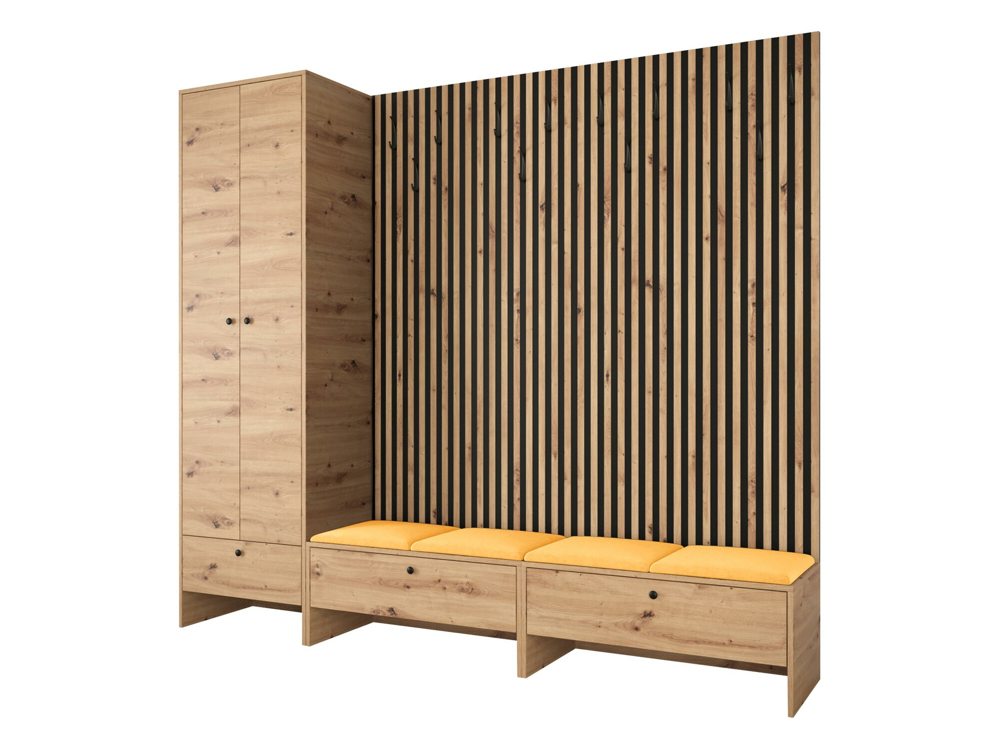 Hallway set Donio VI (Artisan oak + Manila 32)