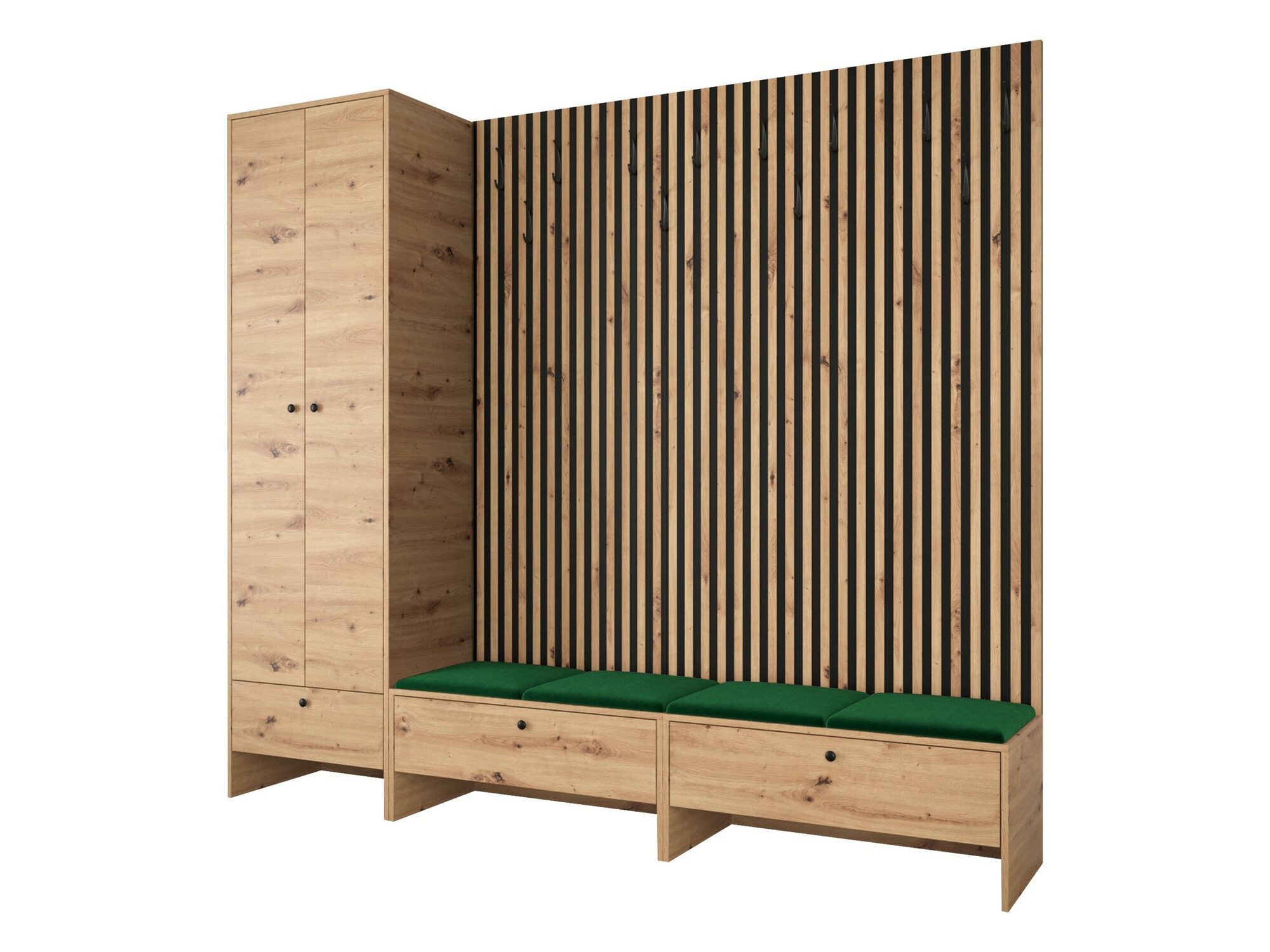 Hallway set Donio VI (Artisan oak + Manila 35)