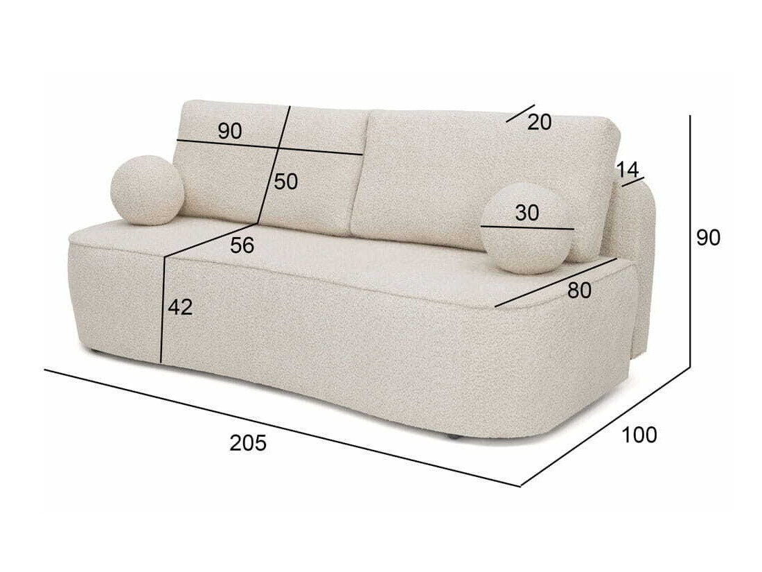 Sofa bed Marysville 102 (Anthology 02)