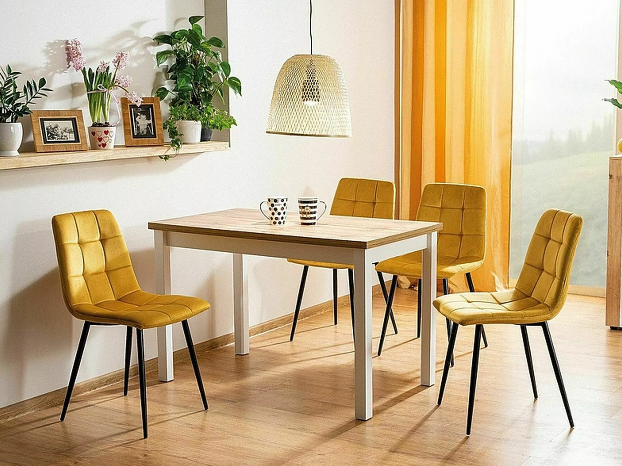 Chair Detroit 755 (Bluvel 68)