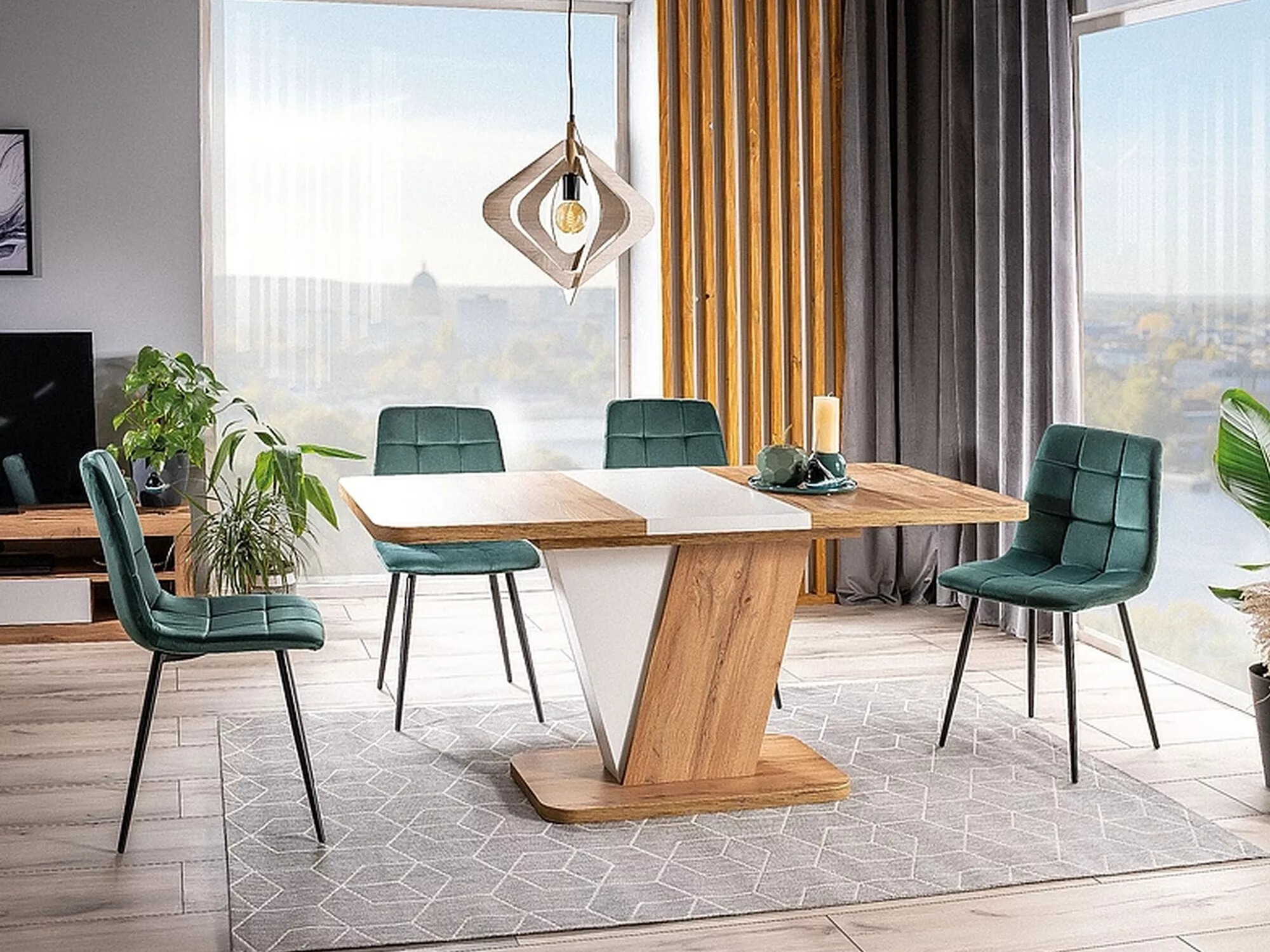Chair Detroit 755 (Bluvel 78)
