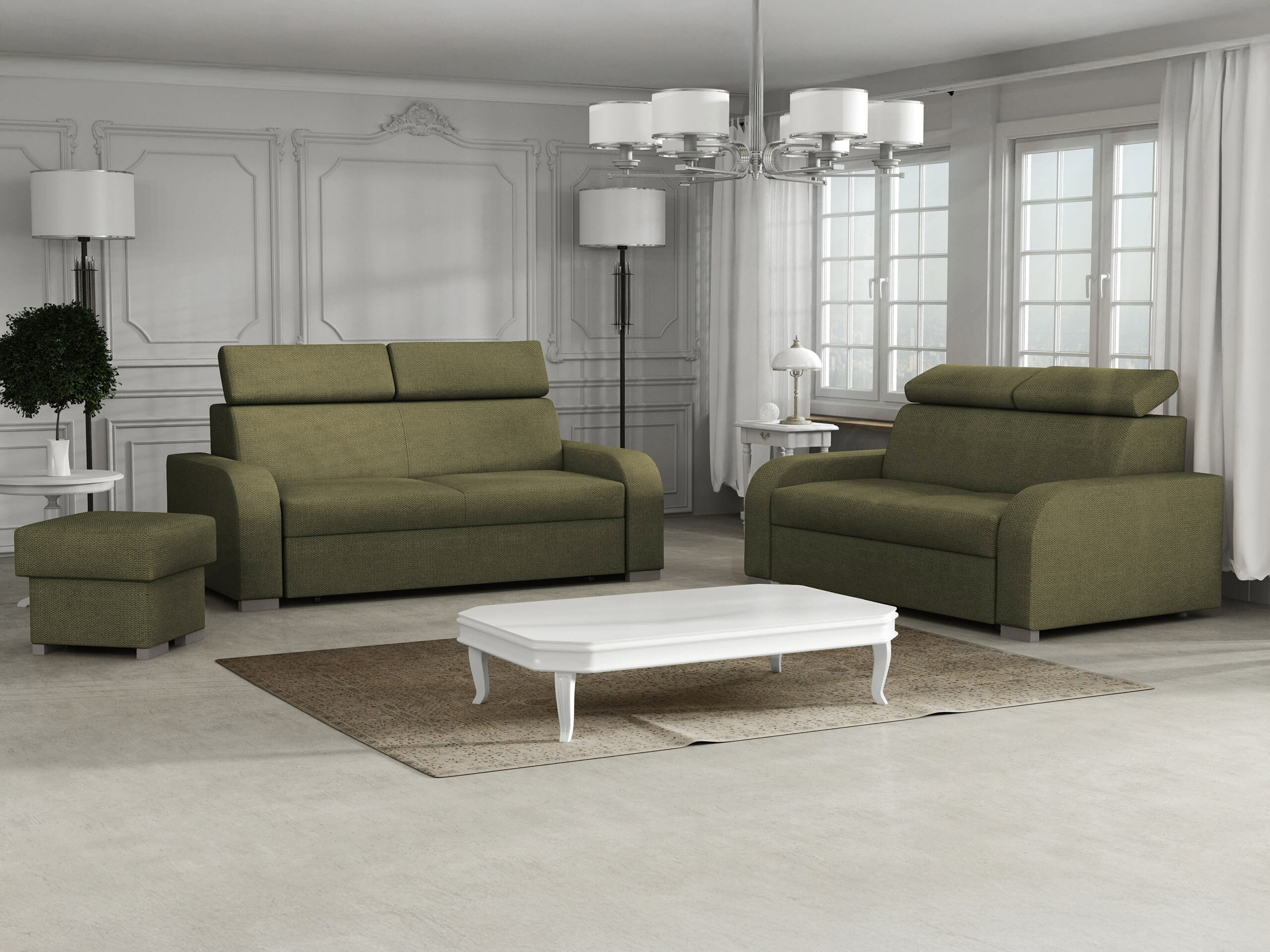 Upholstered furniture set Etrcala 107 (Crown 11)
