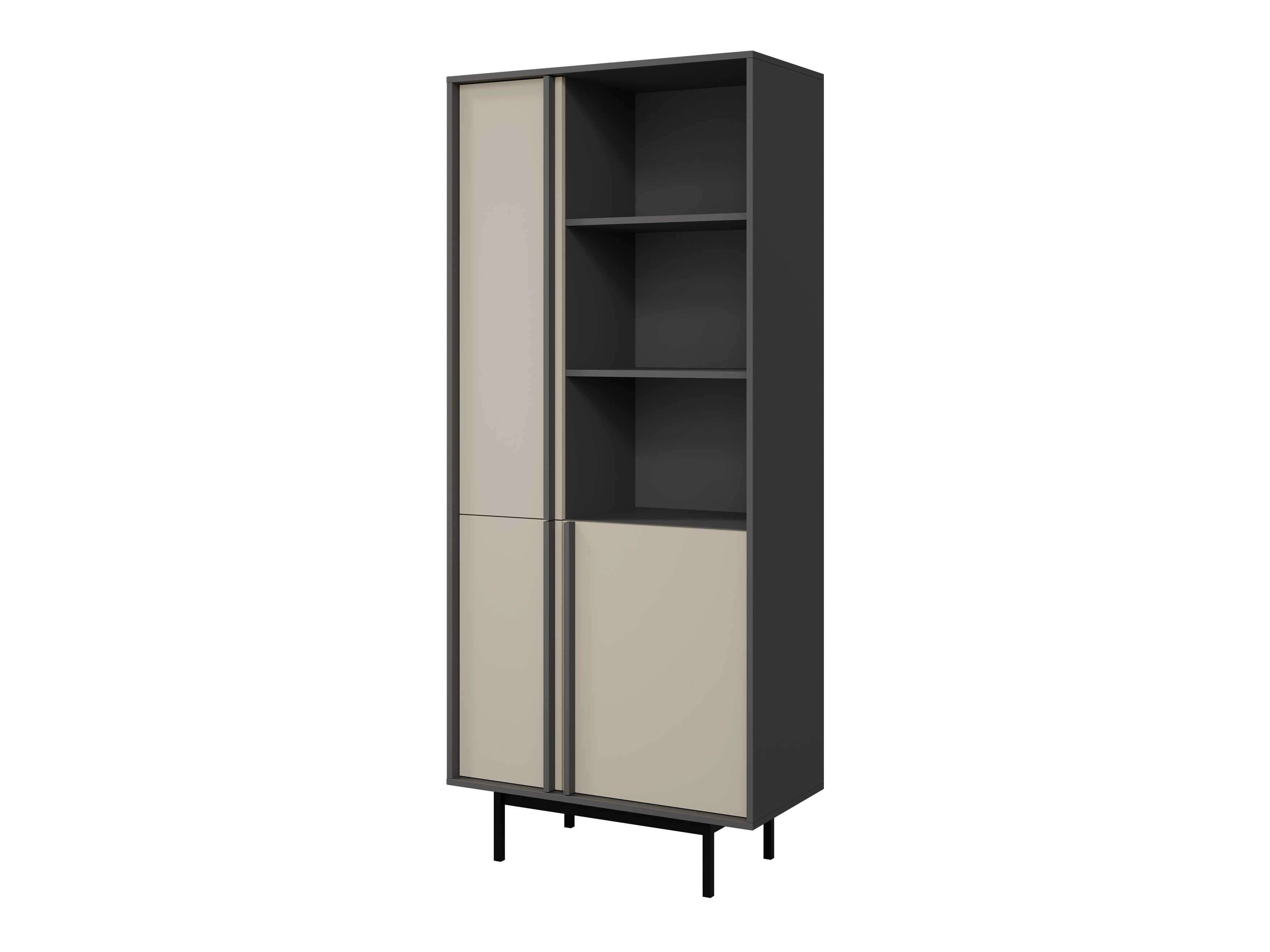 Bookcase Levali 101 (Beige)