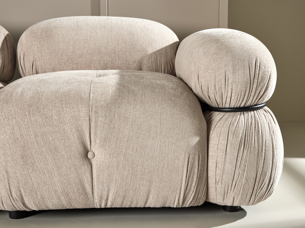 Modular sofa Evardale 103 (Beige + Black)