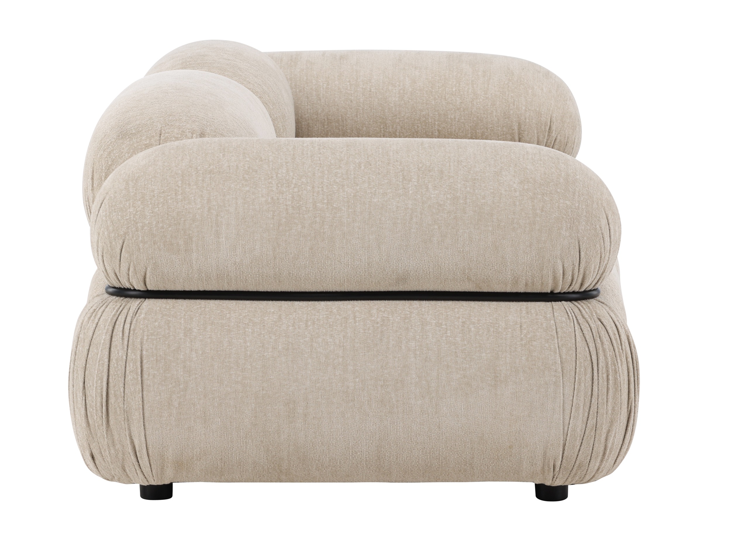 Modular sofa Evardale 103 (Beige + Black)