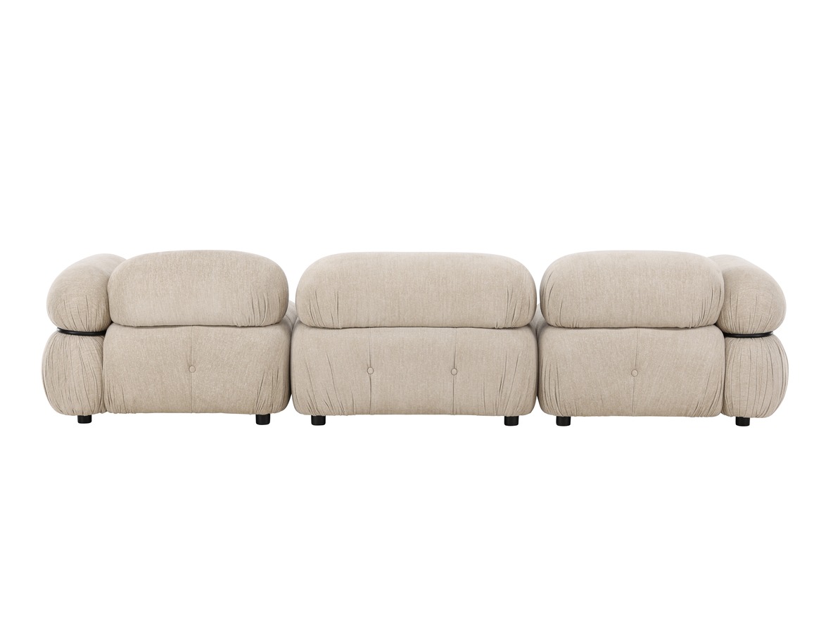 Modular sofa Evardale 104 (Beige + Black)