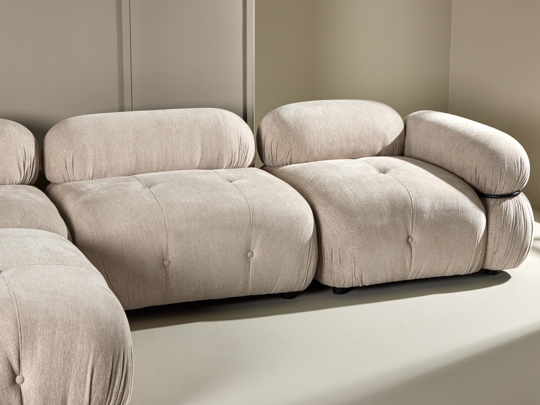 Modular sofa Evardale 104 (Beige + Black)