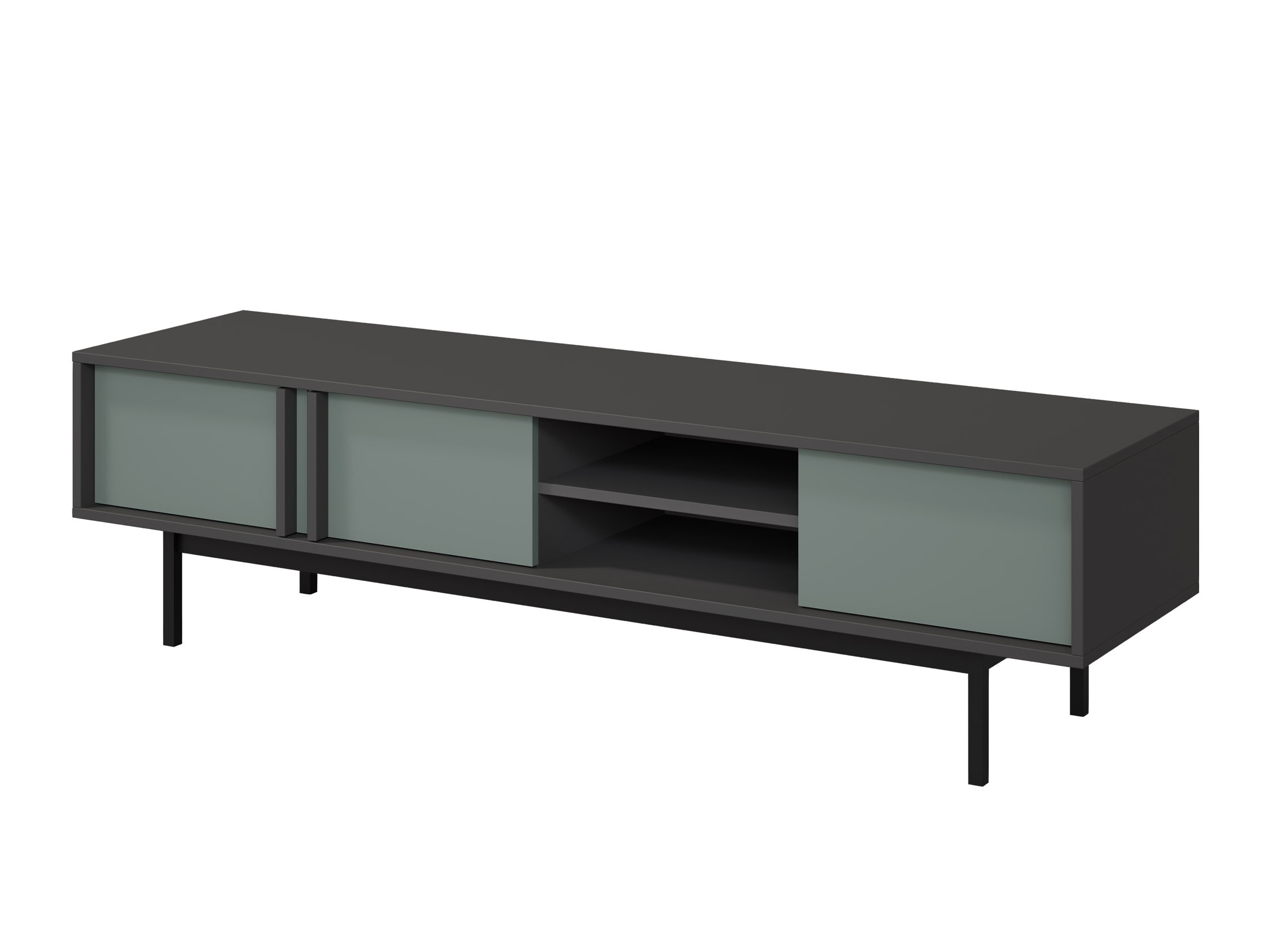 TV stand Levali 108 (Dusty green)