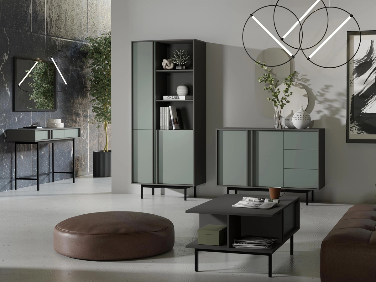 Coffee table Levali 111 (Dusty green)