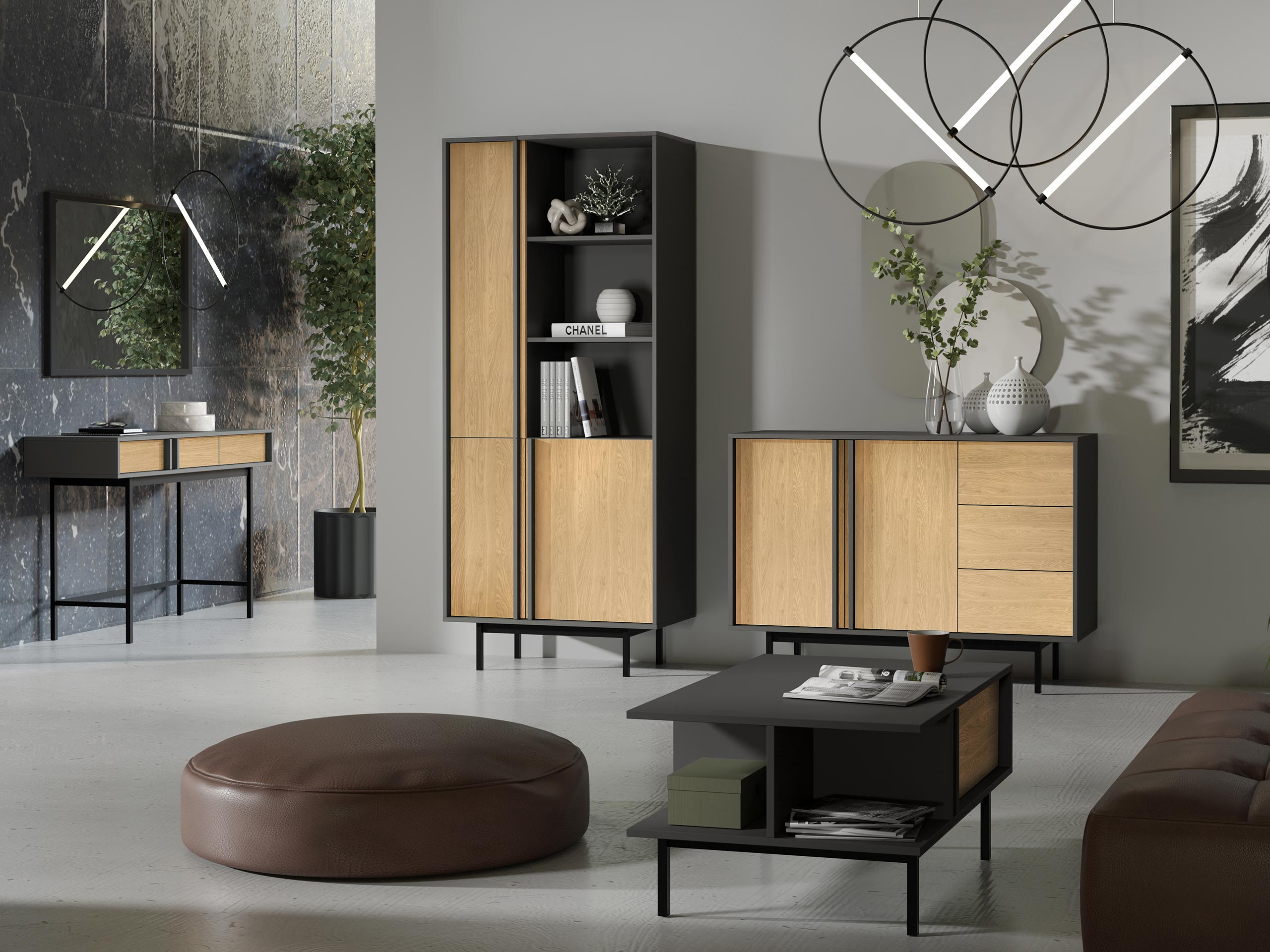 Living room set Levali 117 (Oak)