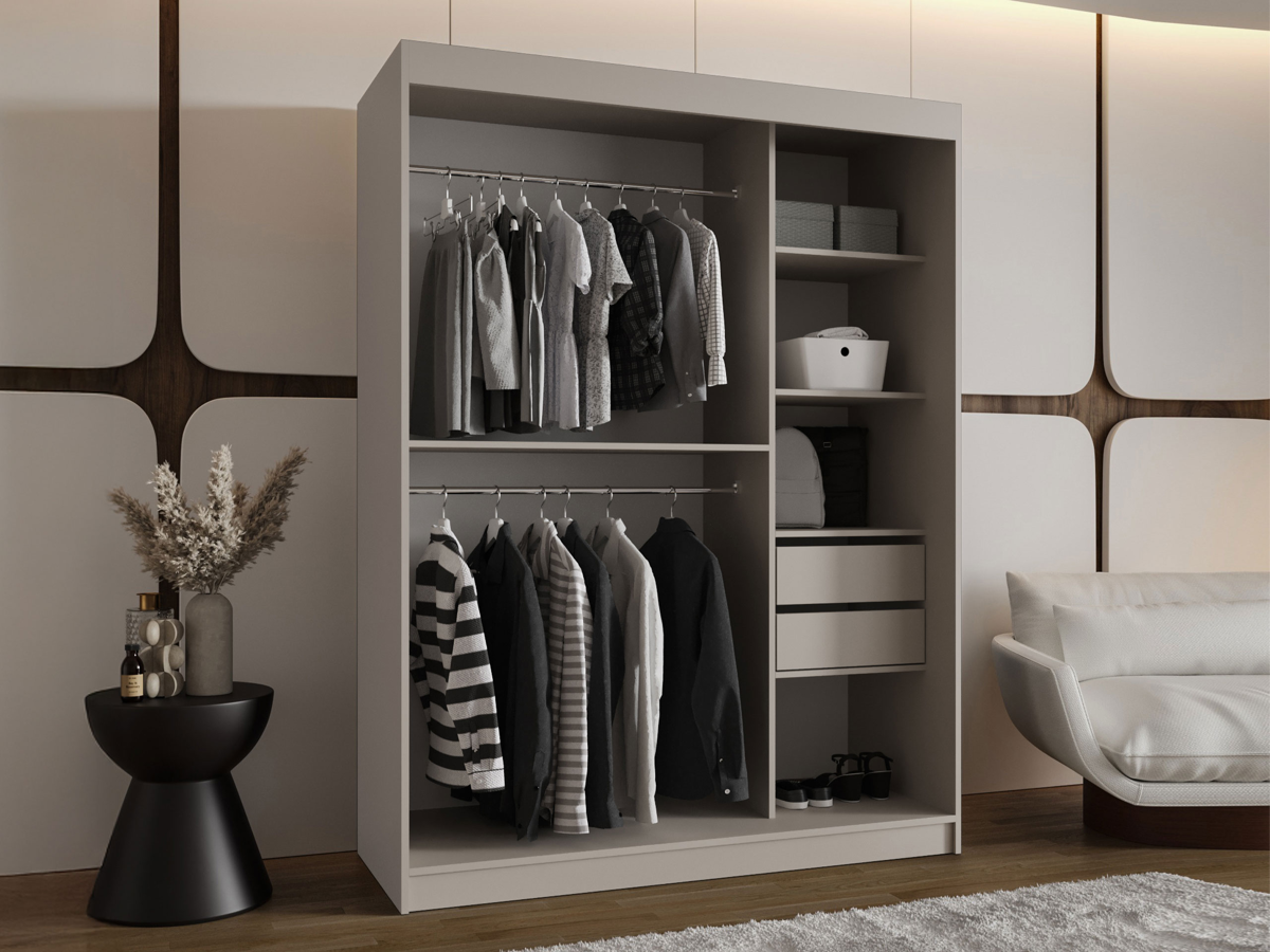 Wardrobe Hartford 519 (Black)