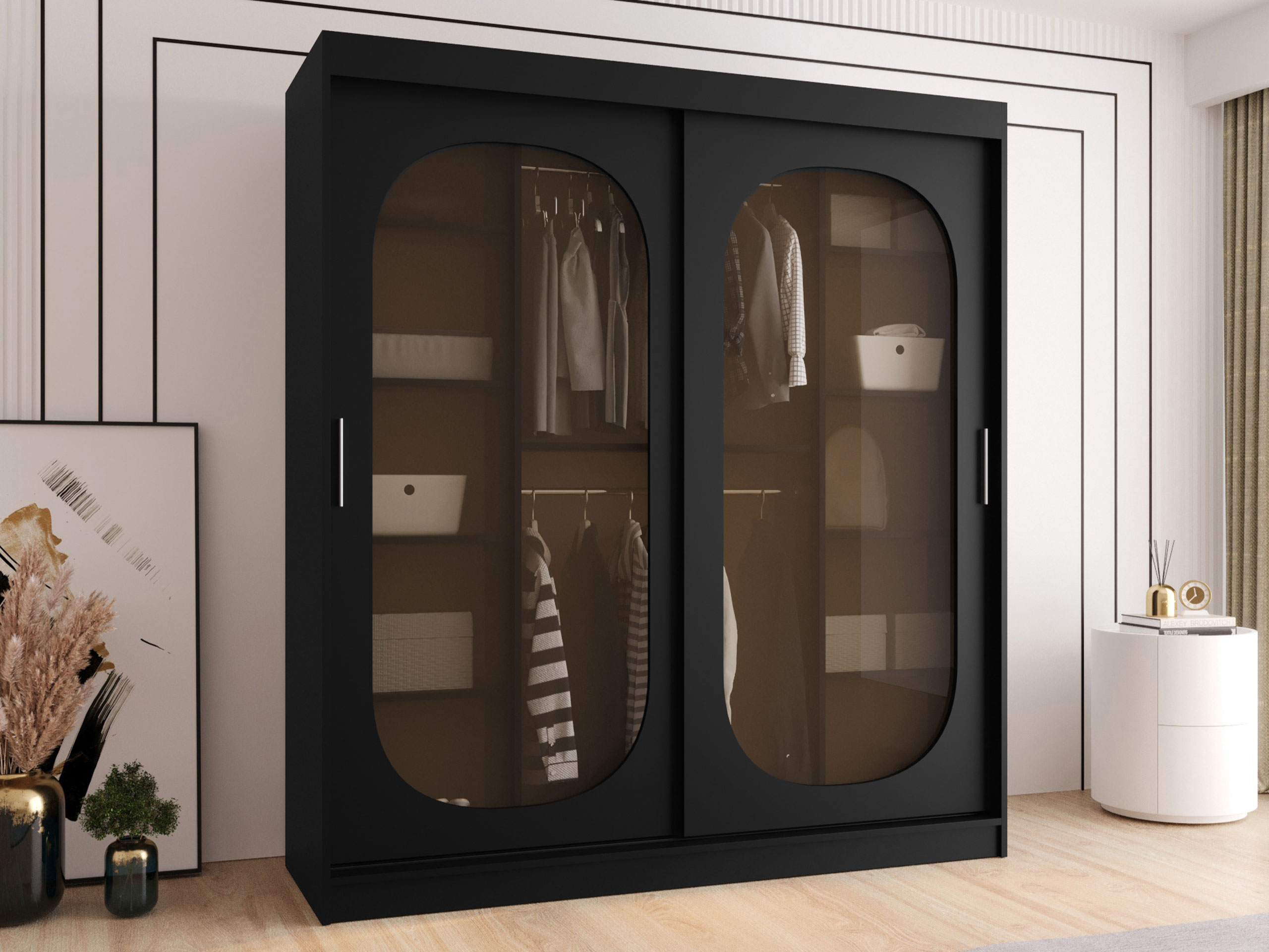 Wardrobe Hartford 520 (Black)