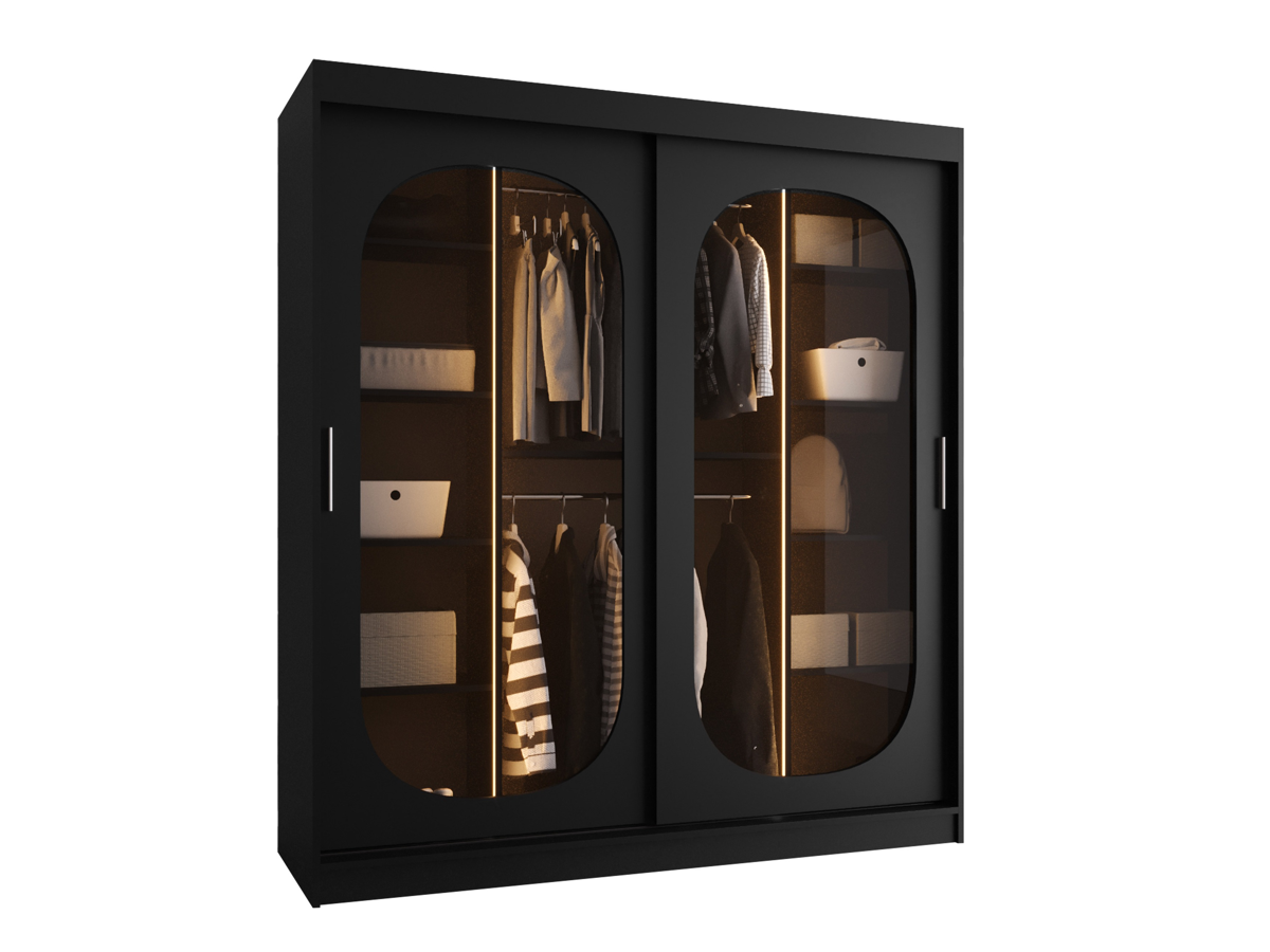 Wardrobe Hartford 520 (Black)