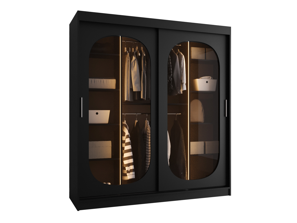 Wardrobe Hartford 520 (Black)