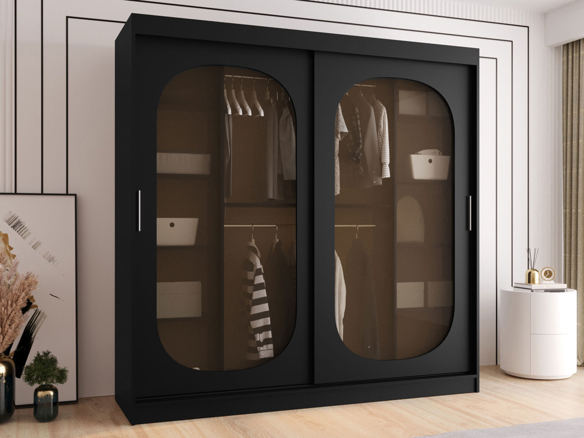 Wardrobe Hartford 521 (Black)