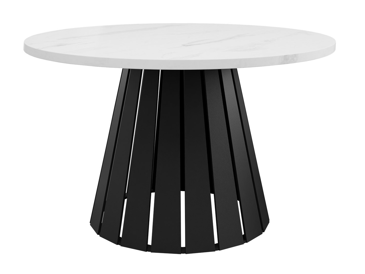Coffee table Oswego 134 (Black + White marble)