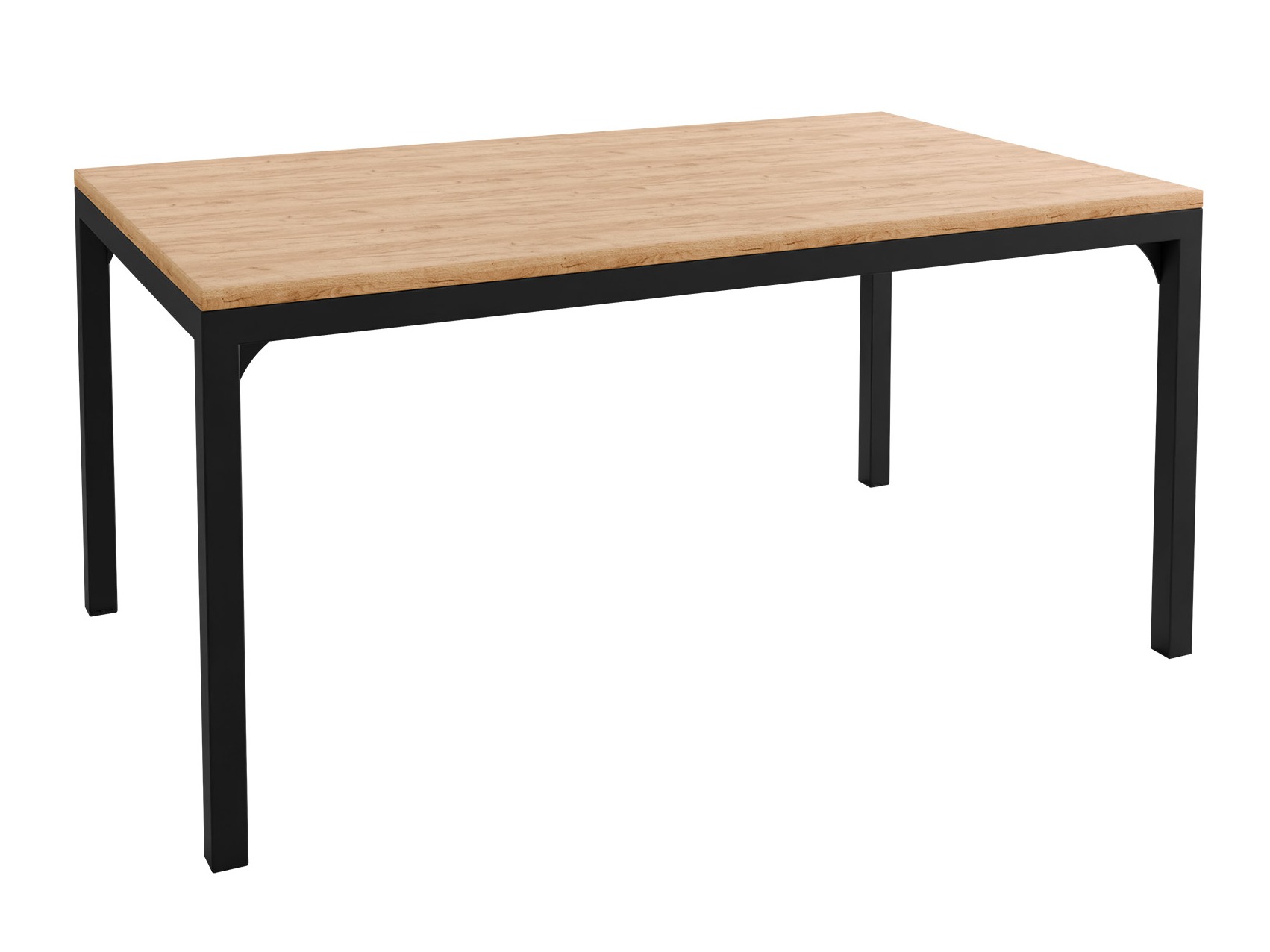 Coffee table Oswego 138 (Craft golden oak + Black)