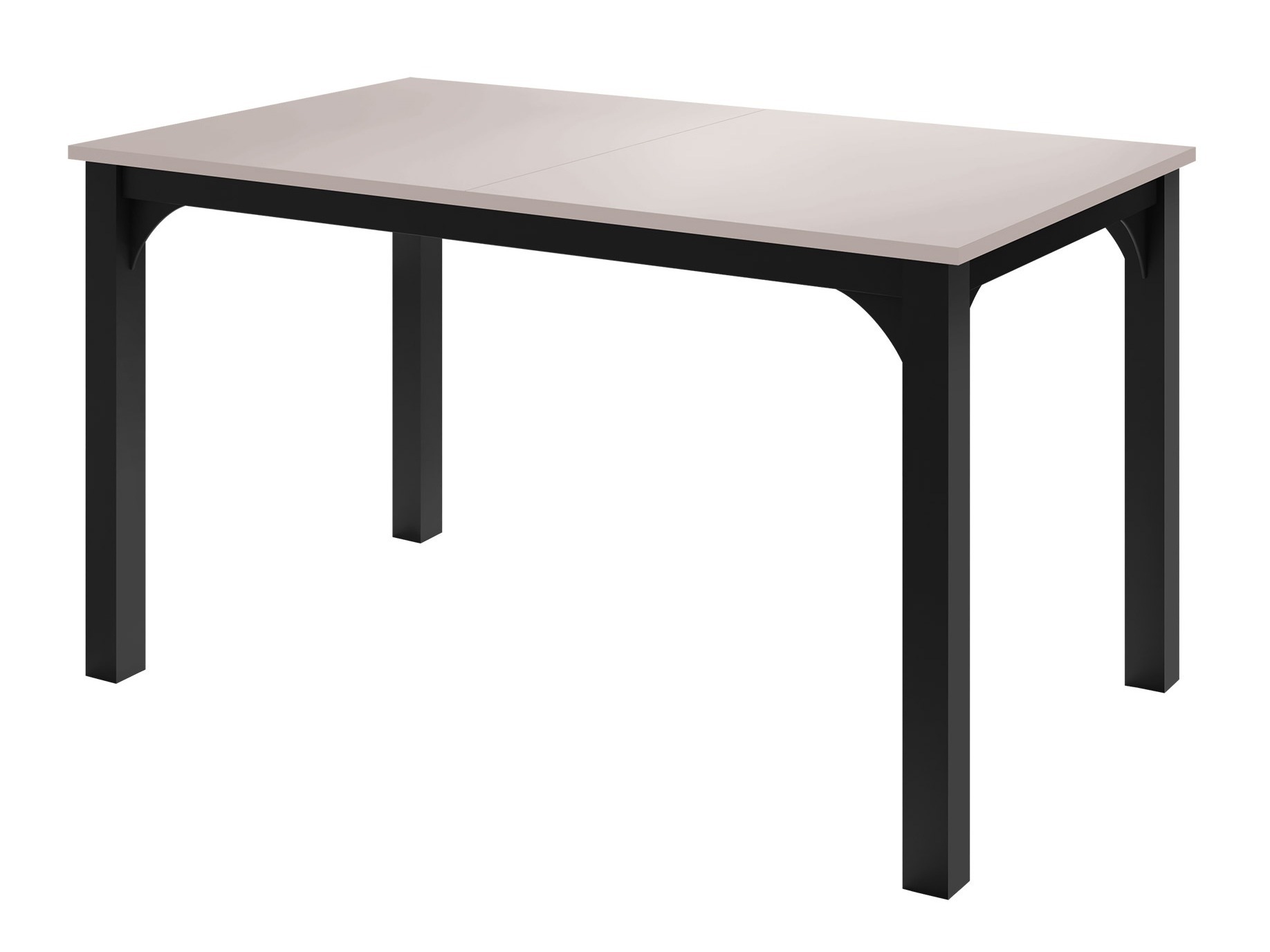 Table Oswego 136 (Cashmere + Black)