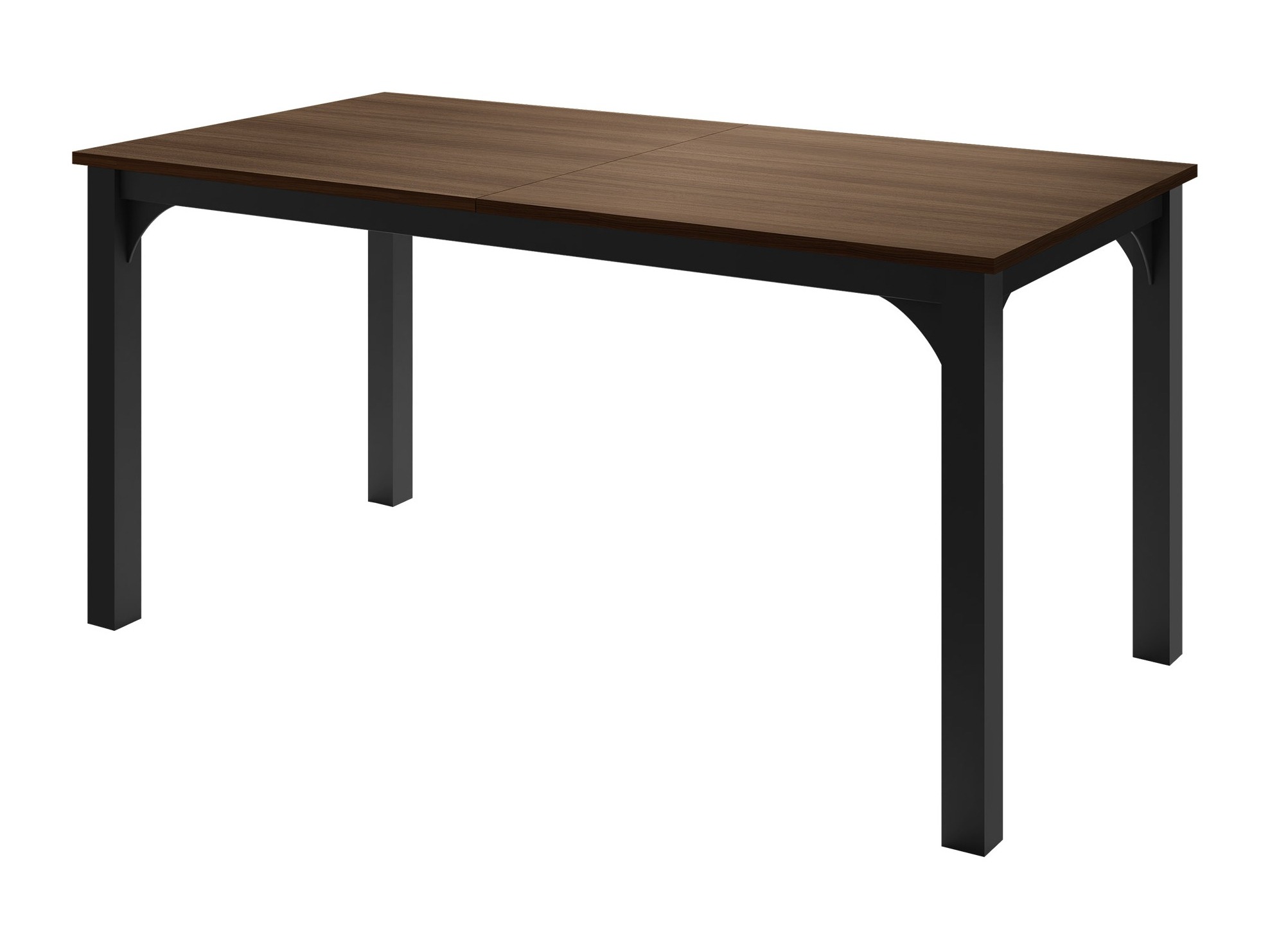 Table Oswego 137 (Walnut + Black)