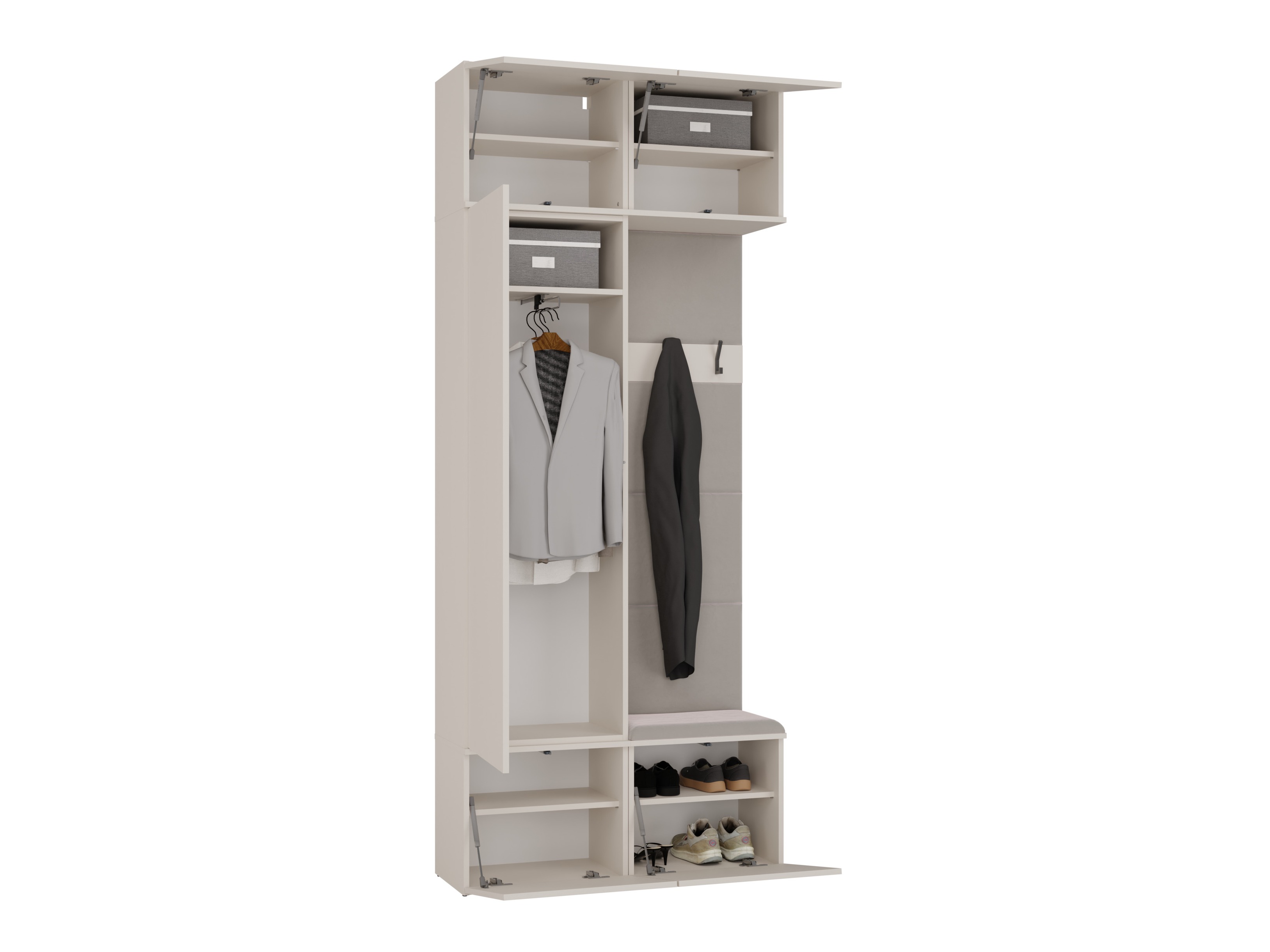 Hallway set Domtori 100 (Cashmere)