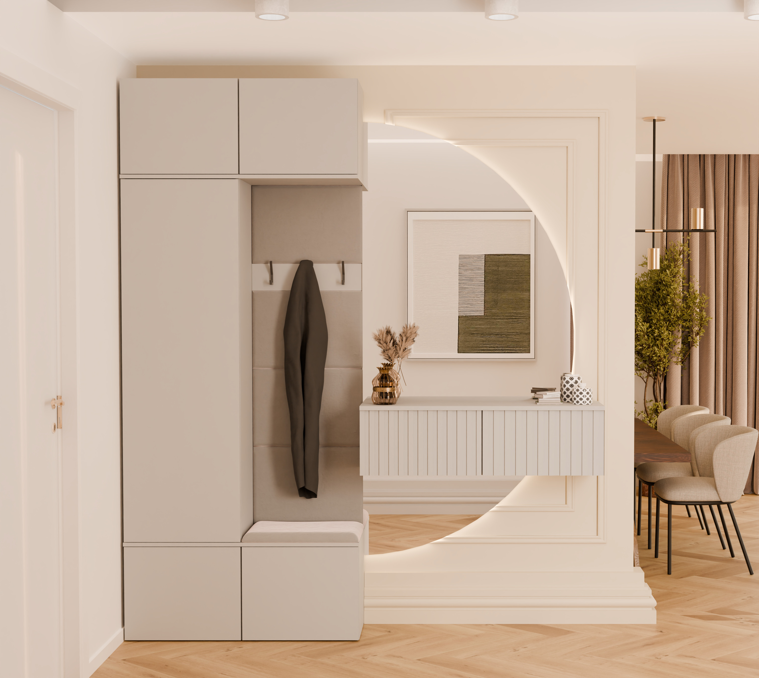 Hallway set Domtori 100 (Cashmere)