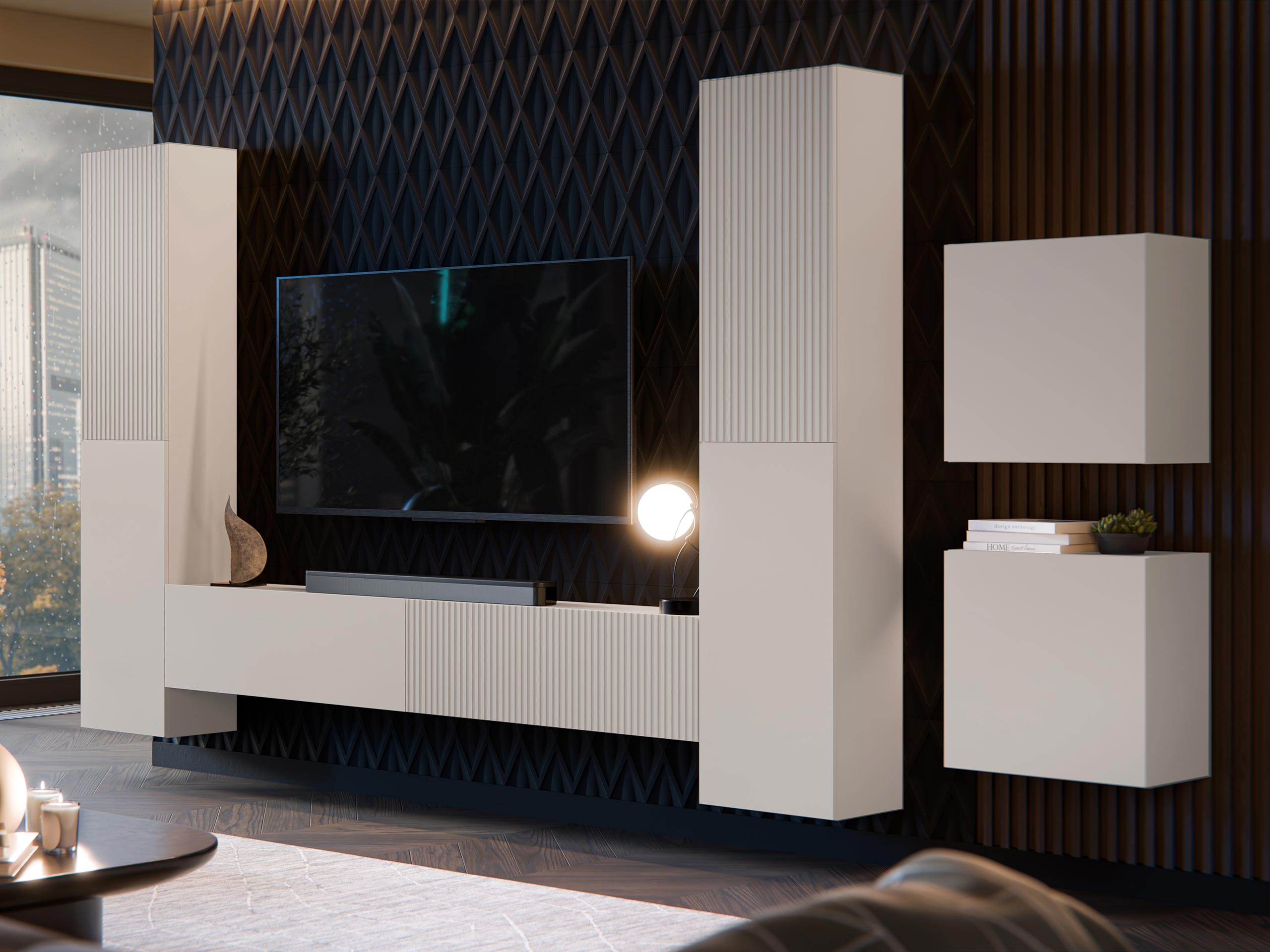 Living room set Calveru 109 (Cashmere)