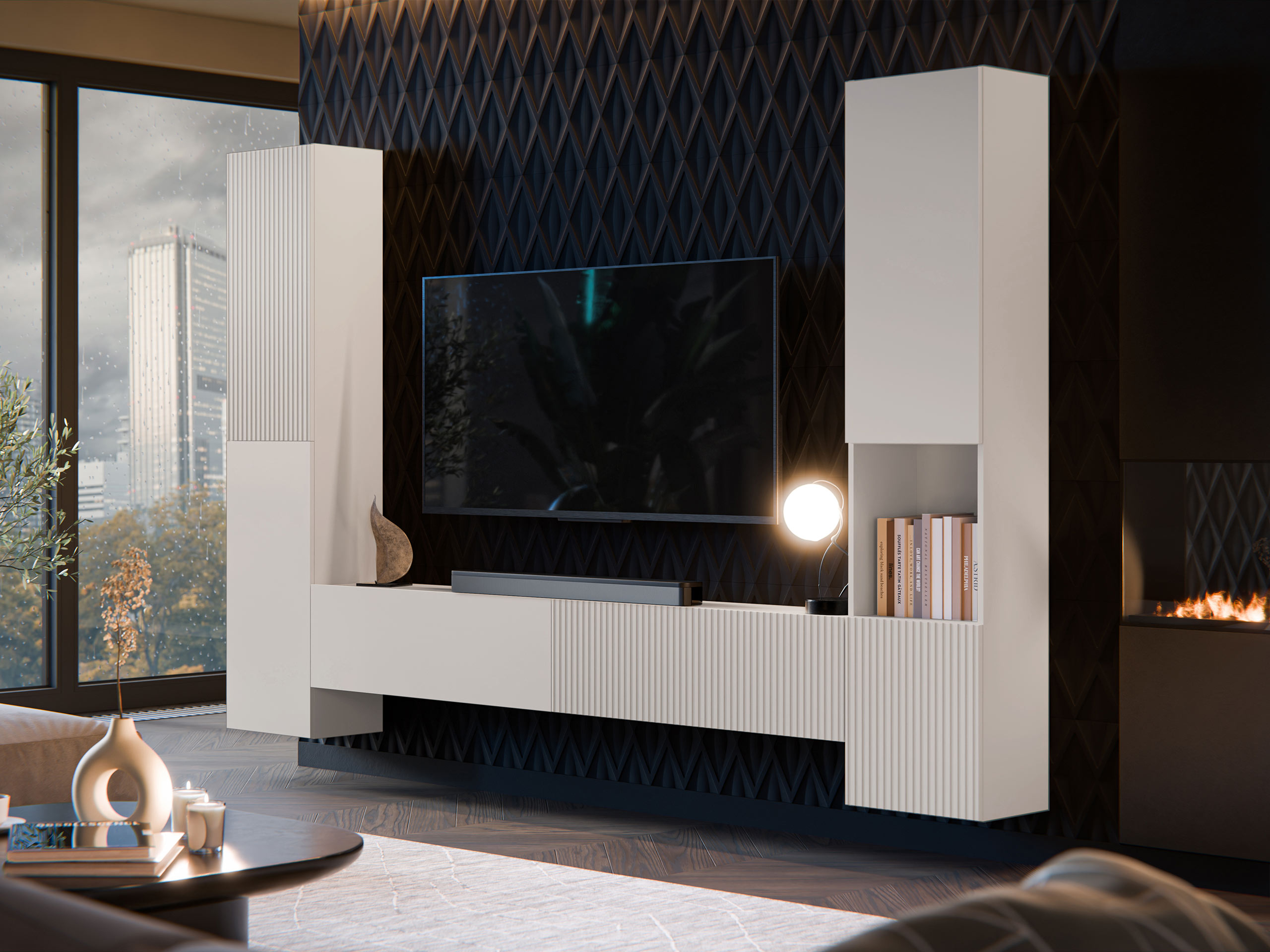 Living room set Species I (Cashmere)