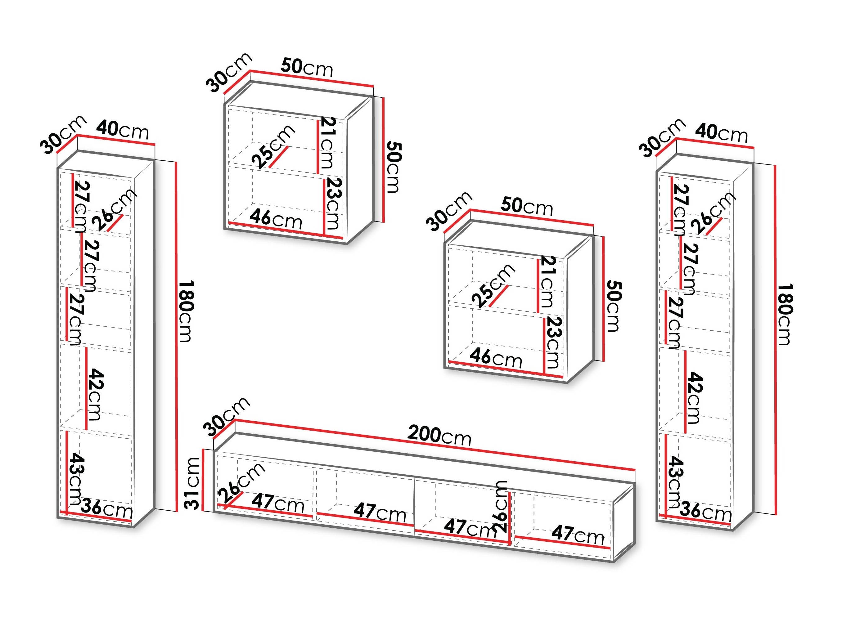 Living room set Species V (Cashmere)