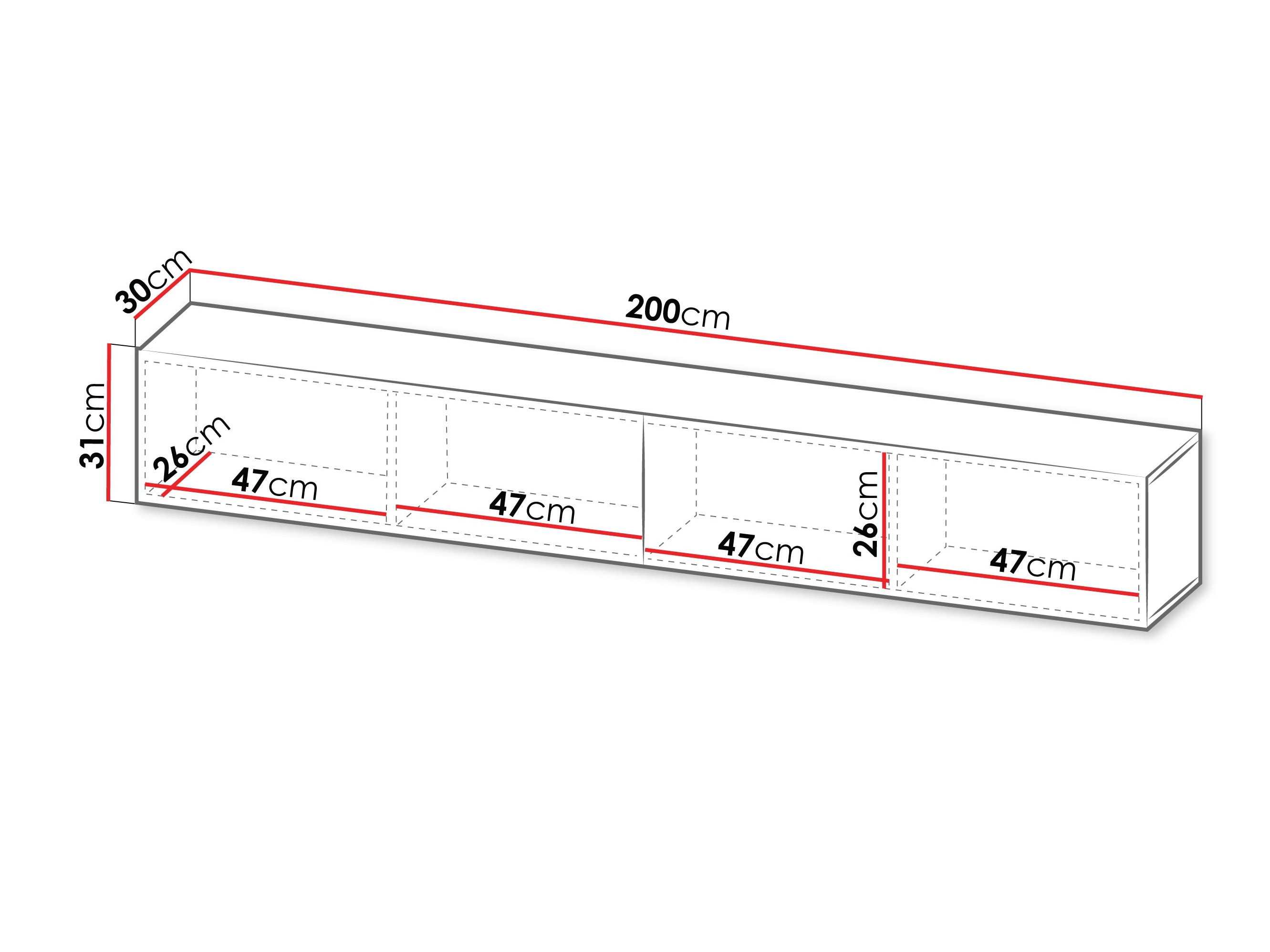 TV stand Species (Cashmere)