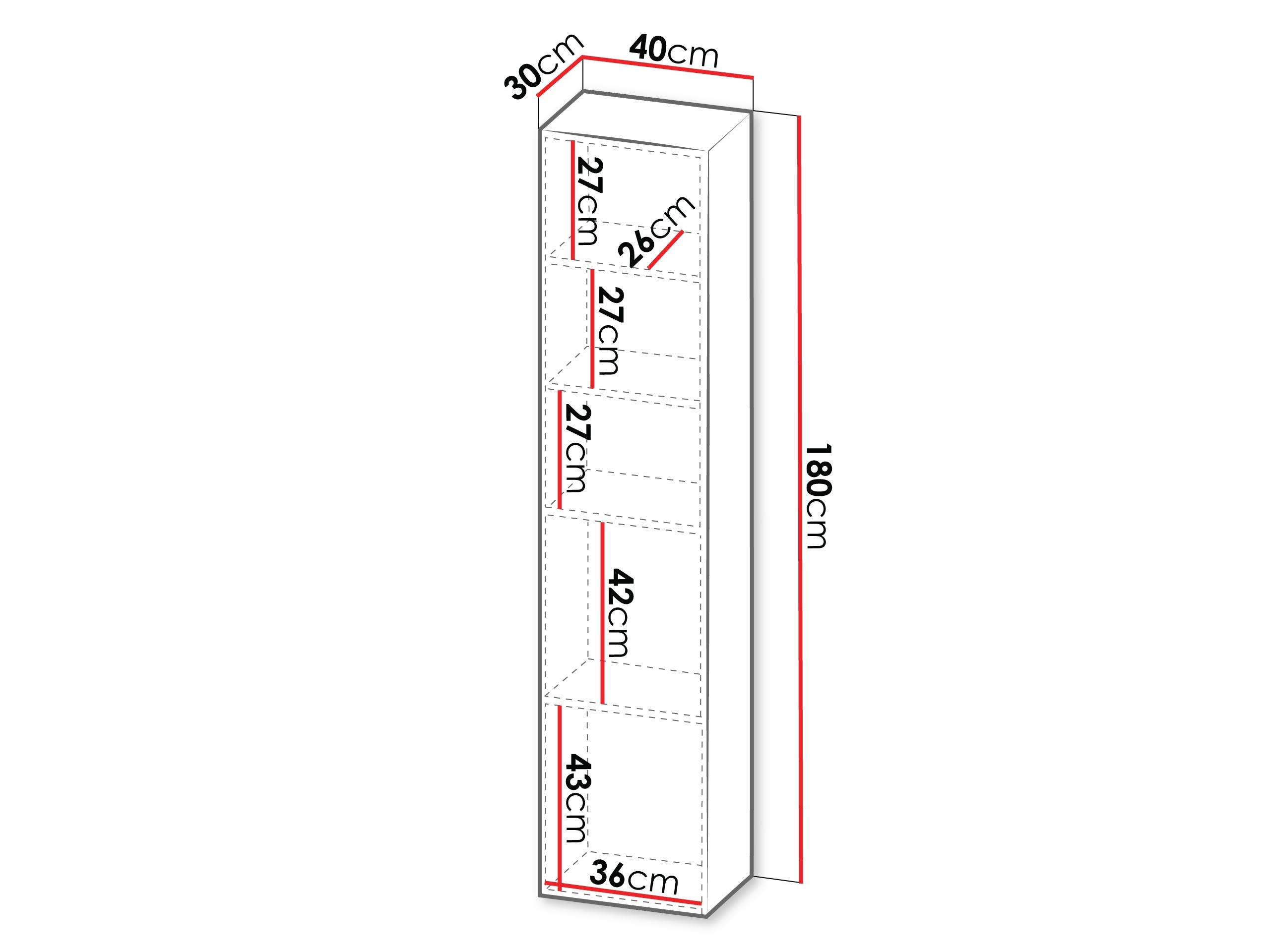 Wall shelf Species (Cashmere)