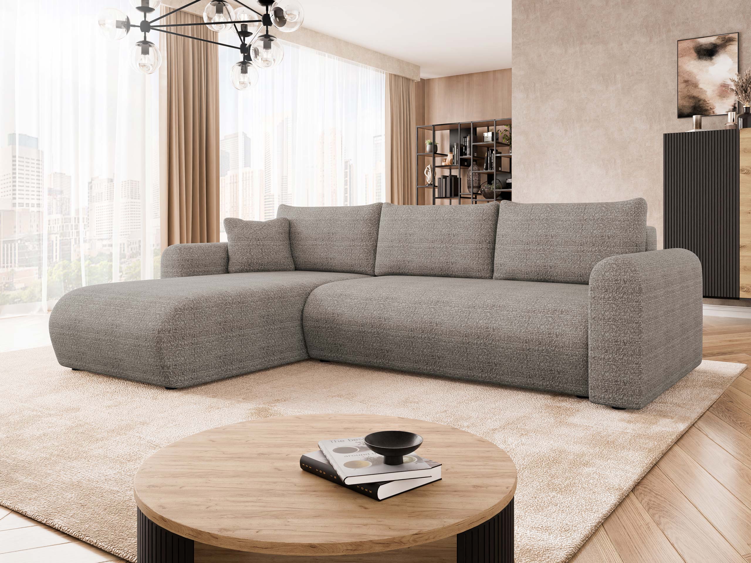 Corner sofa Comfivo 449 (Taro 25)