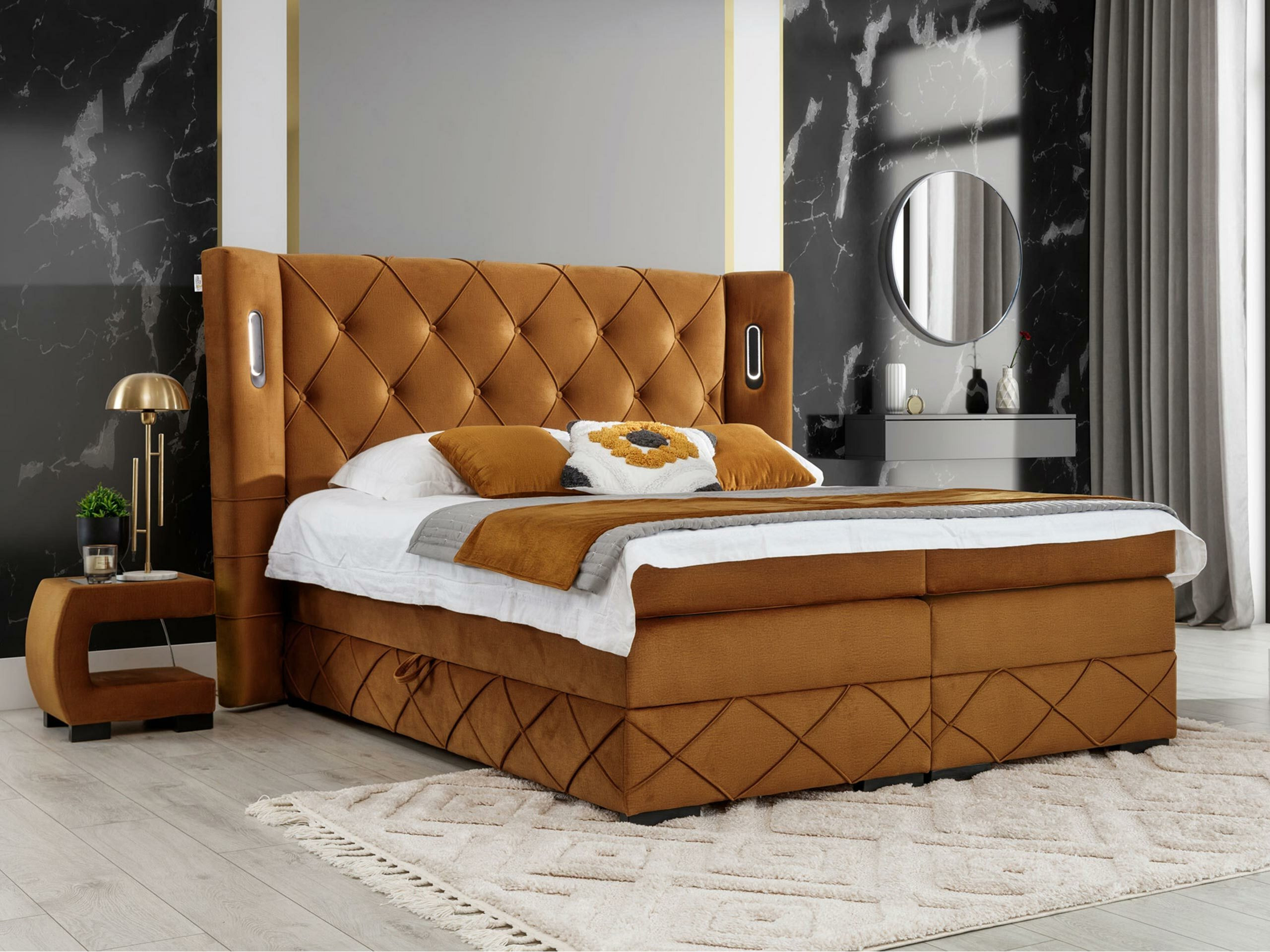 Continental bed Historia (Kameleon 48)
