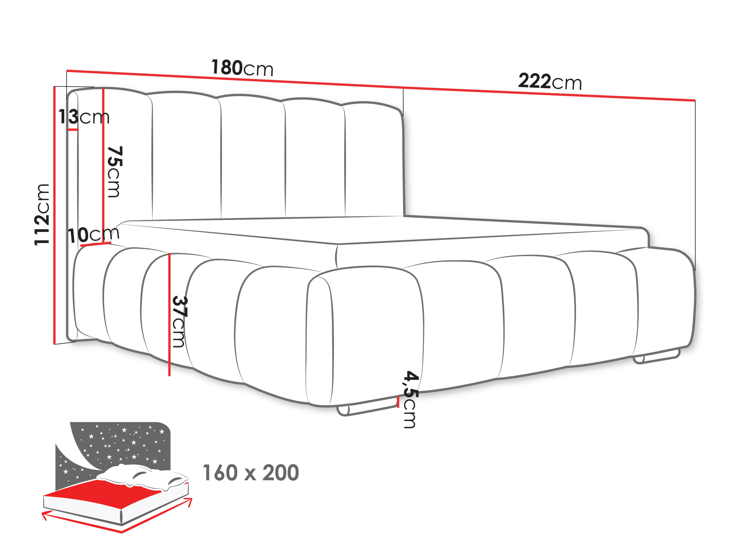Bed TrendyNest Alceus I (Abriamo 09)