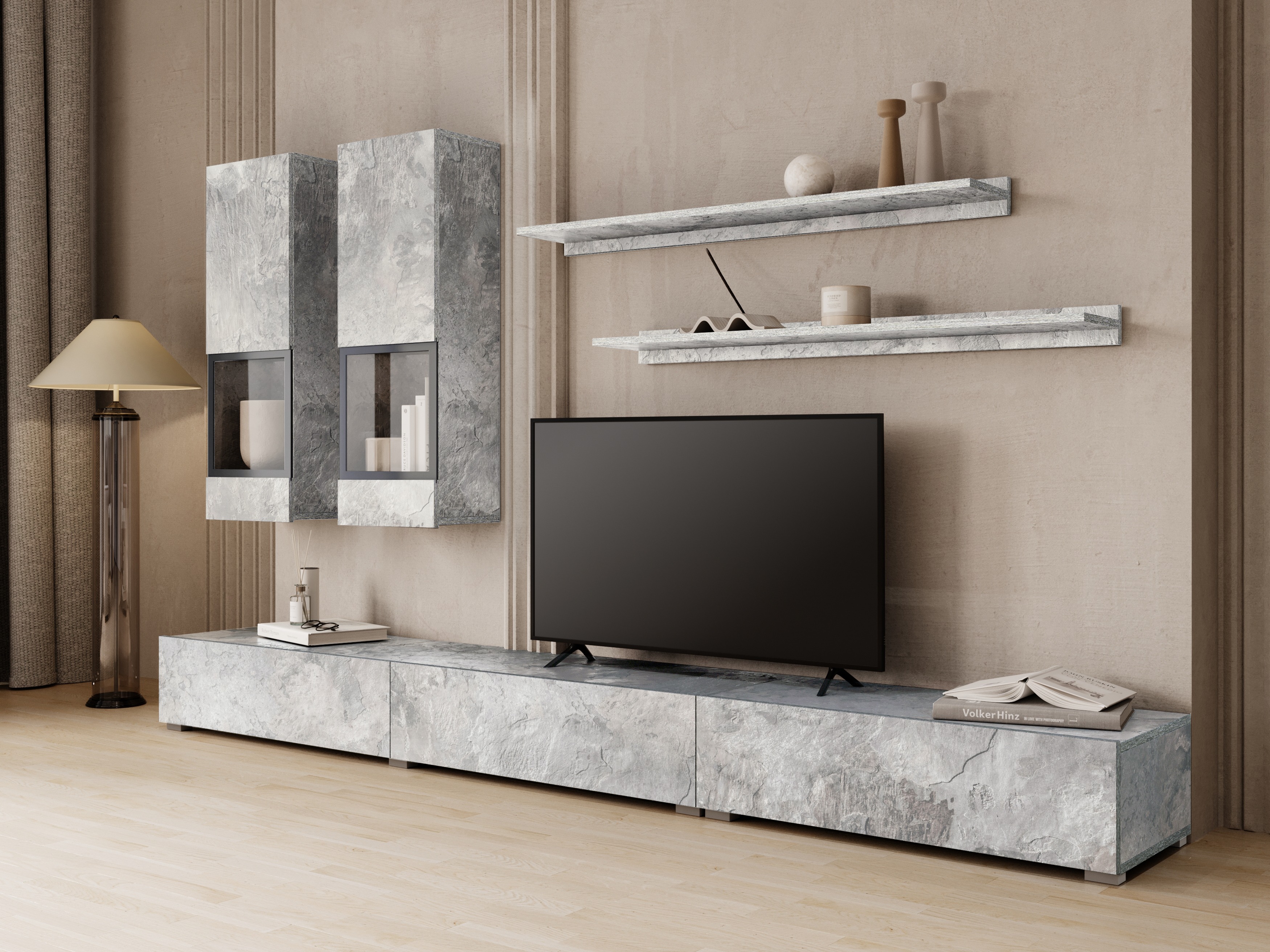 Living room set Serodeu 100 (Concrete)
