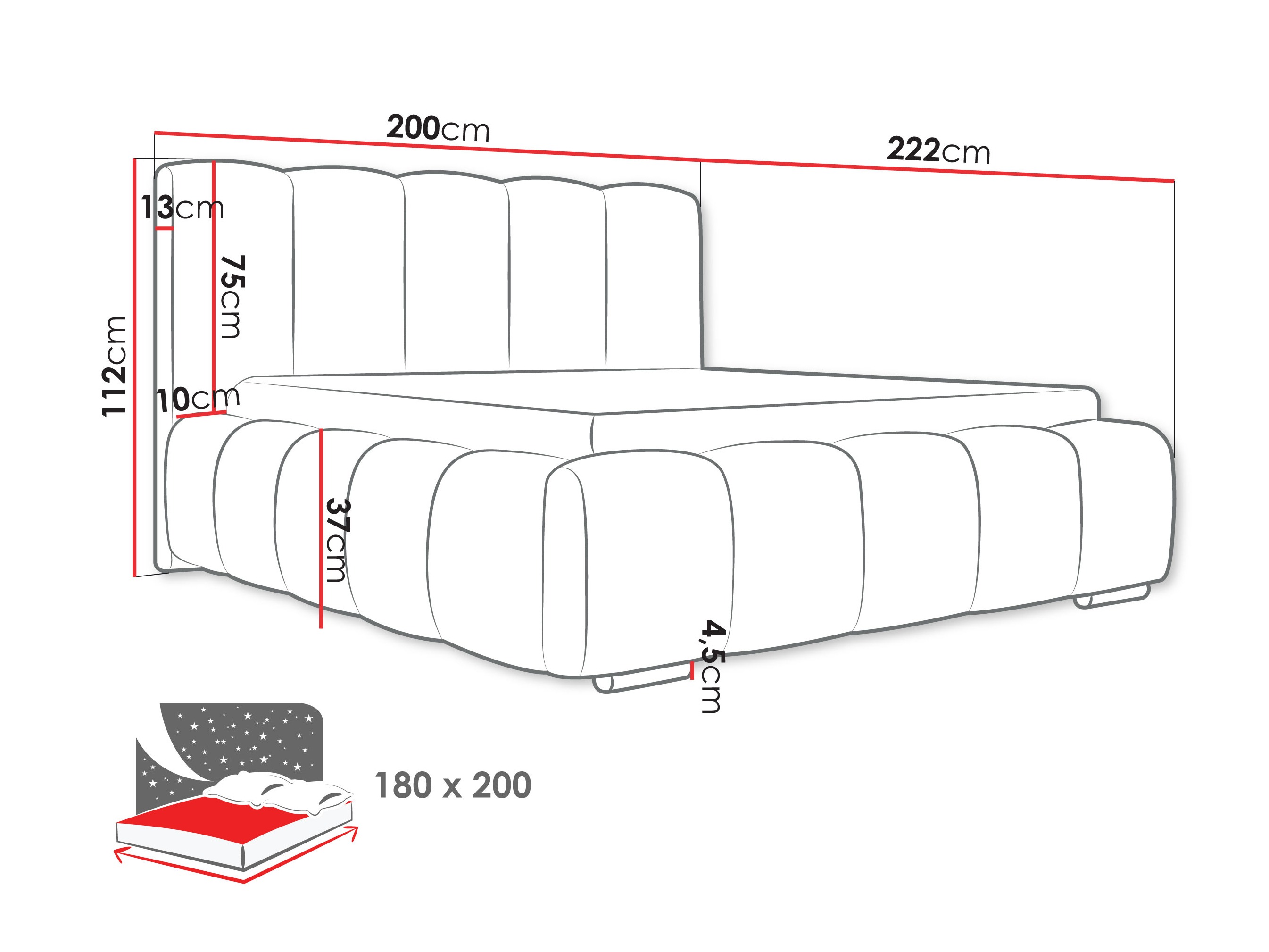 Bed TrendyNest Alceus I (Abriamo 08)