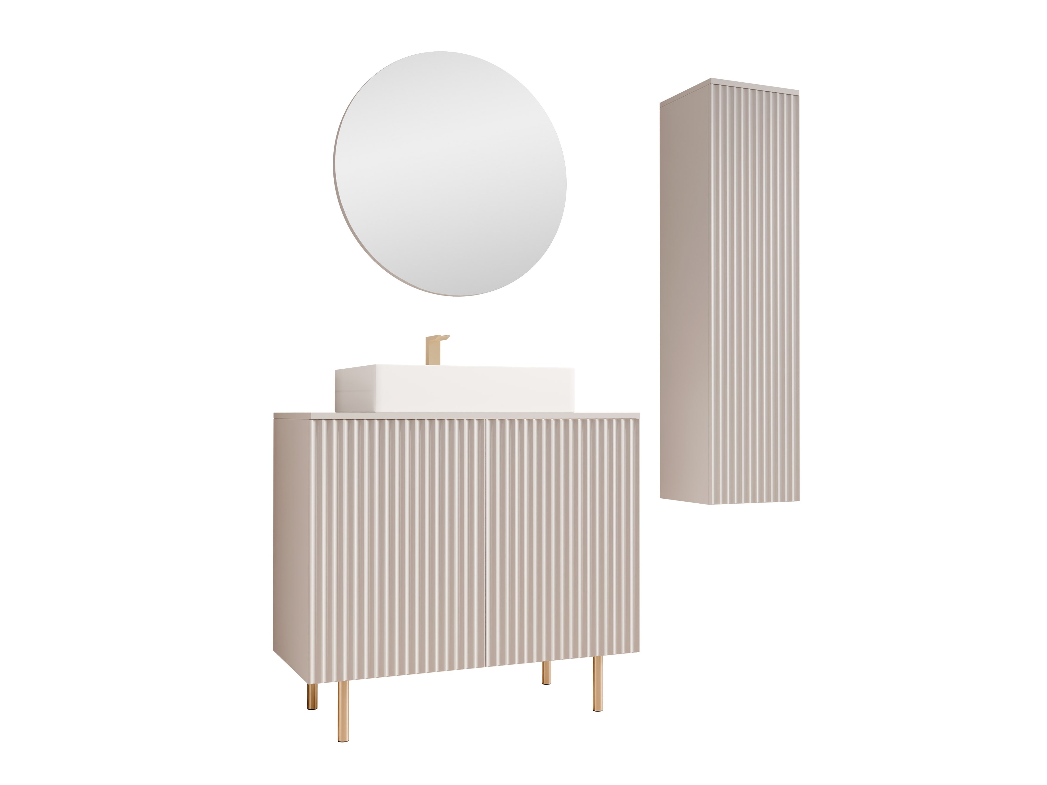 Bathroom set Decus II (Cashmere)