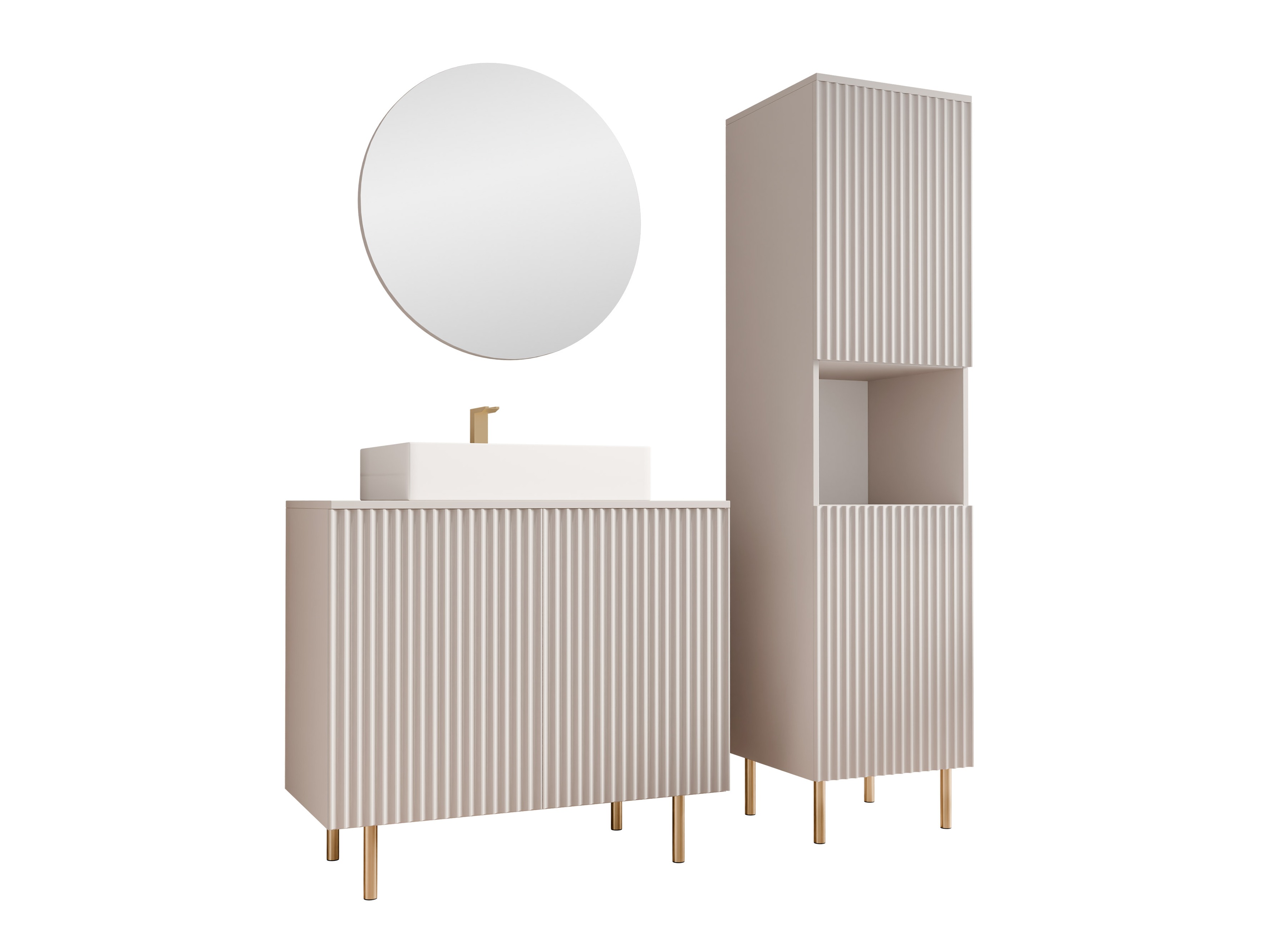 Bathroom set Decus III (Cashmere)