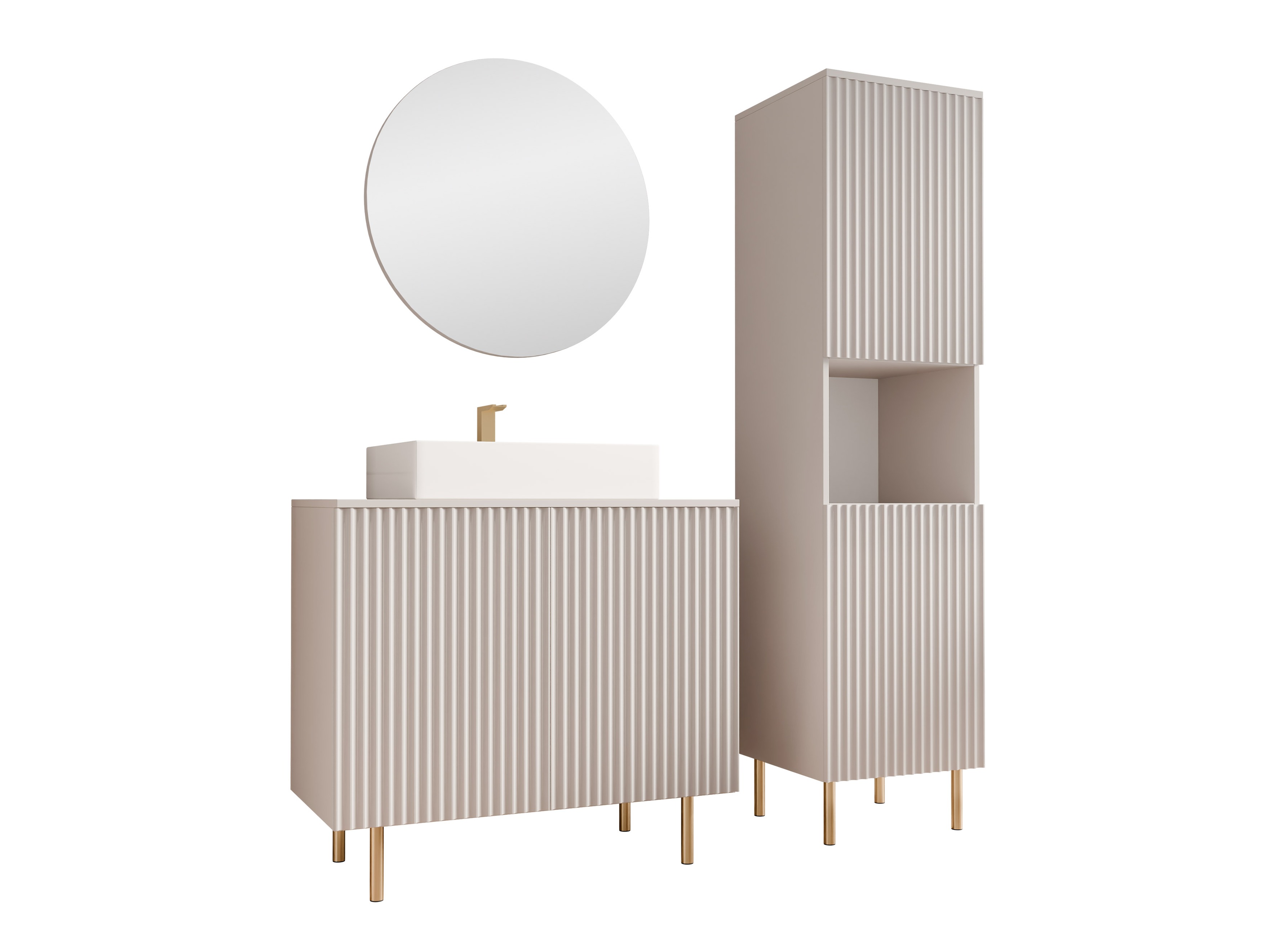 Bathroom set Decus III (Cashmere)