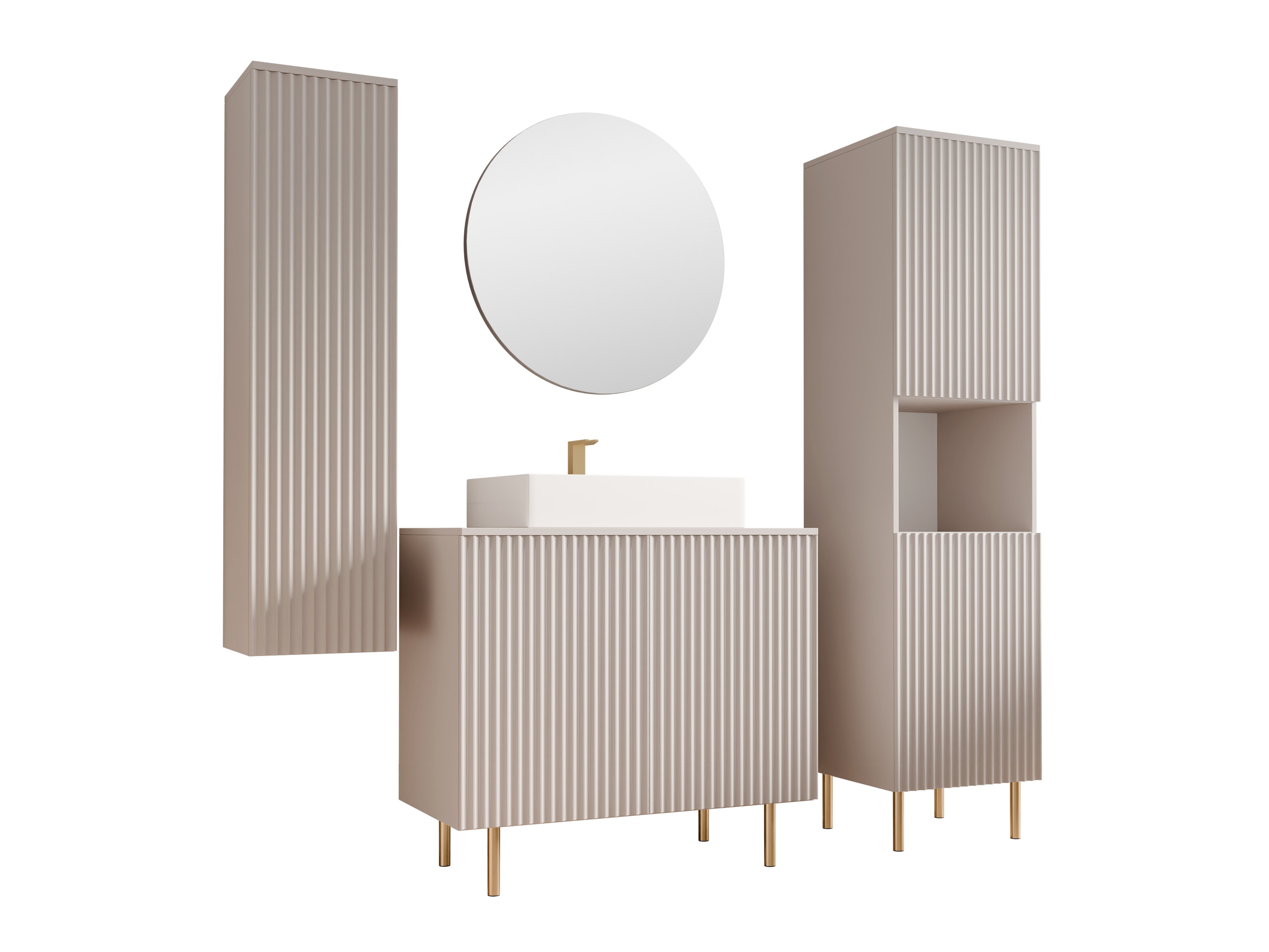 Bathroom set Decus V (Cashmere)