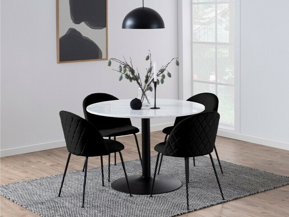 Dining set Norsica 351 (Black)