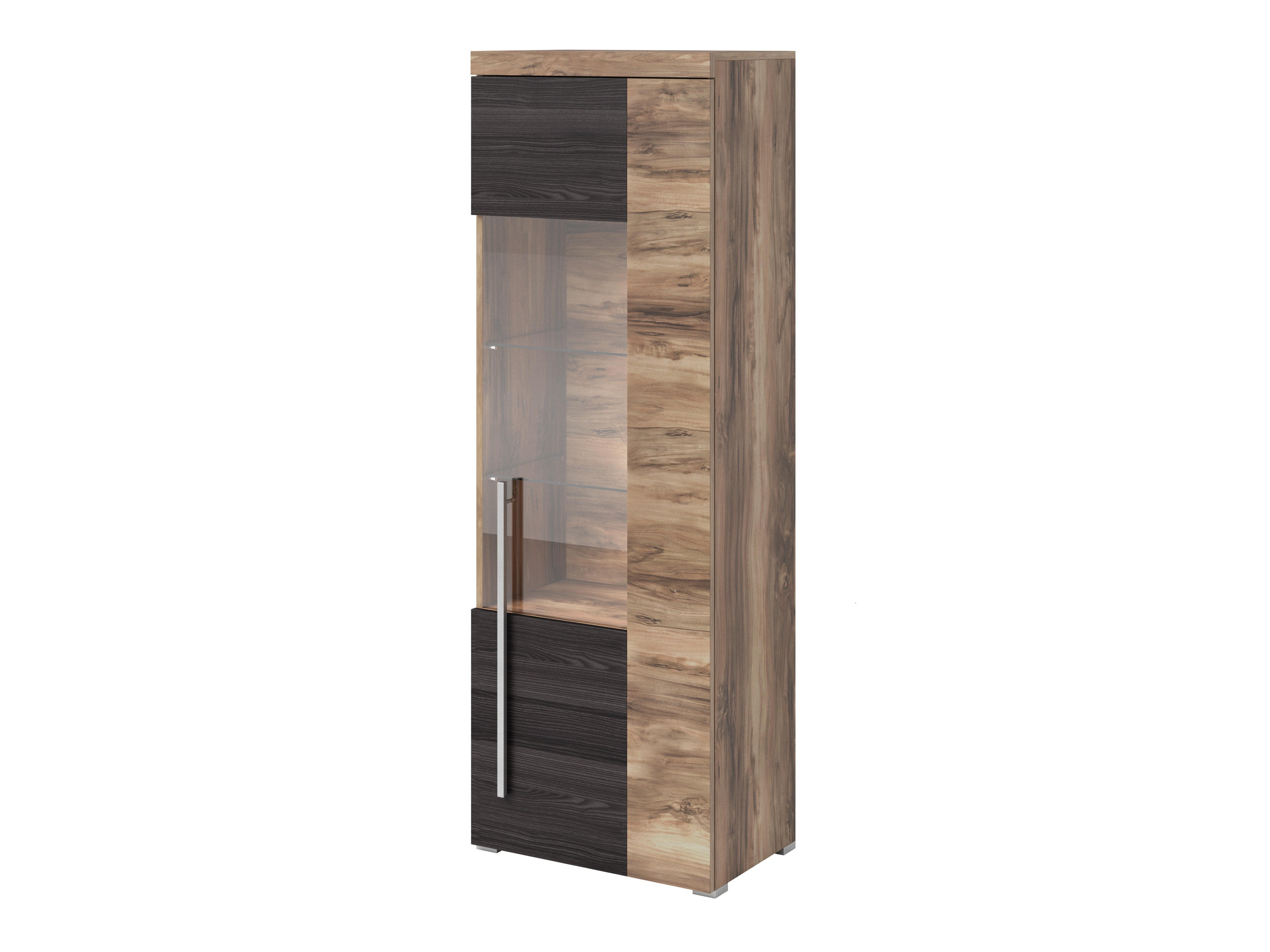 Bookcase Sorciro 104 (Nut + Dark oak)