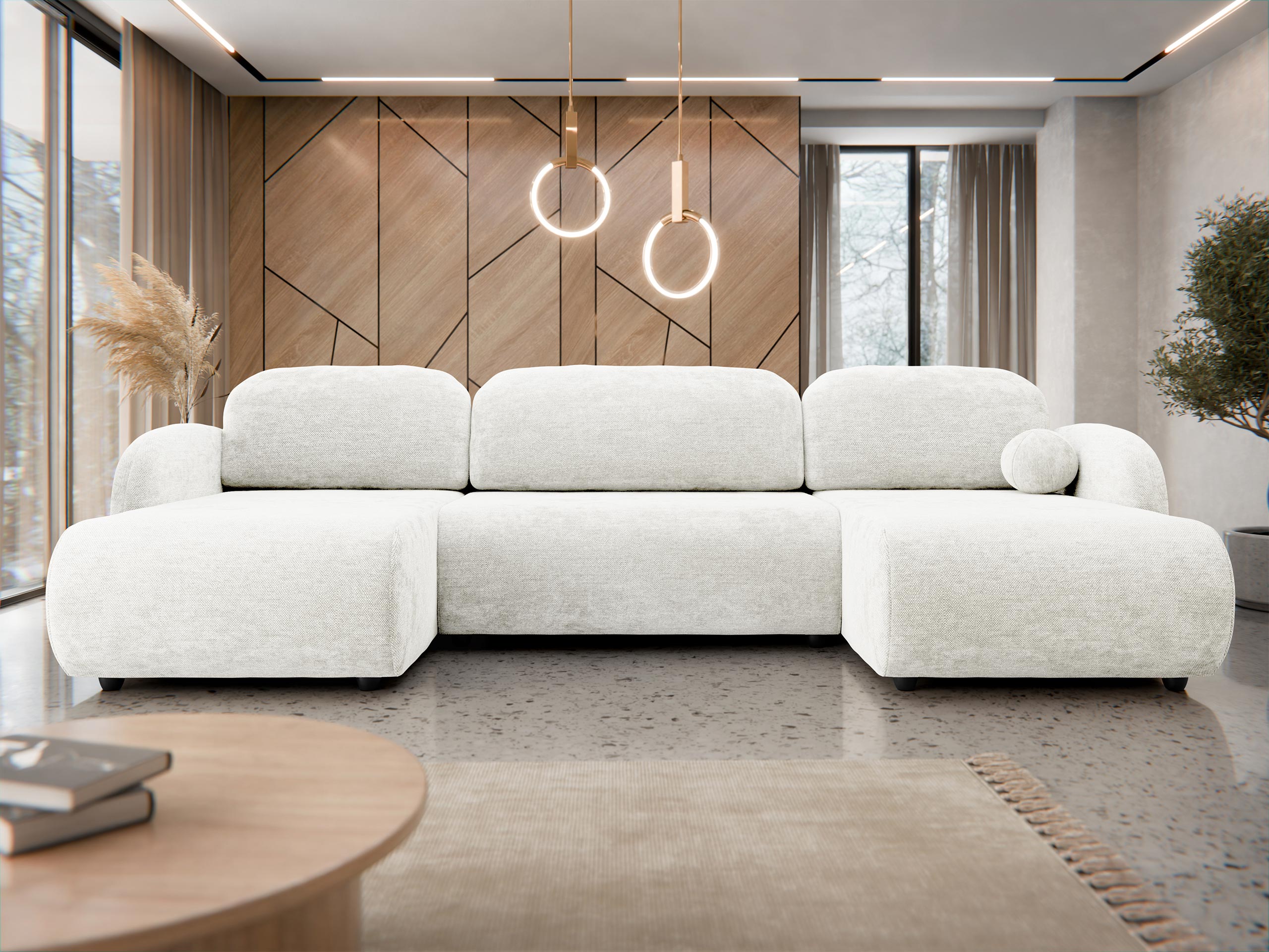 Corner sofa Columbus 250 (Sereno 681)
